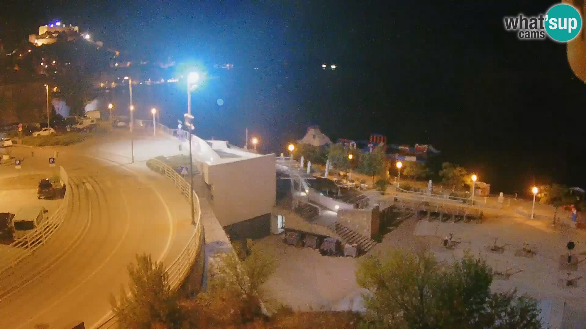 Šibenik webcam Beach Banj