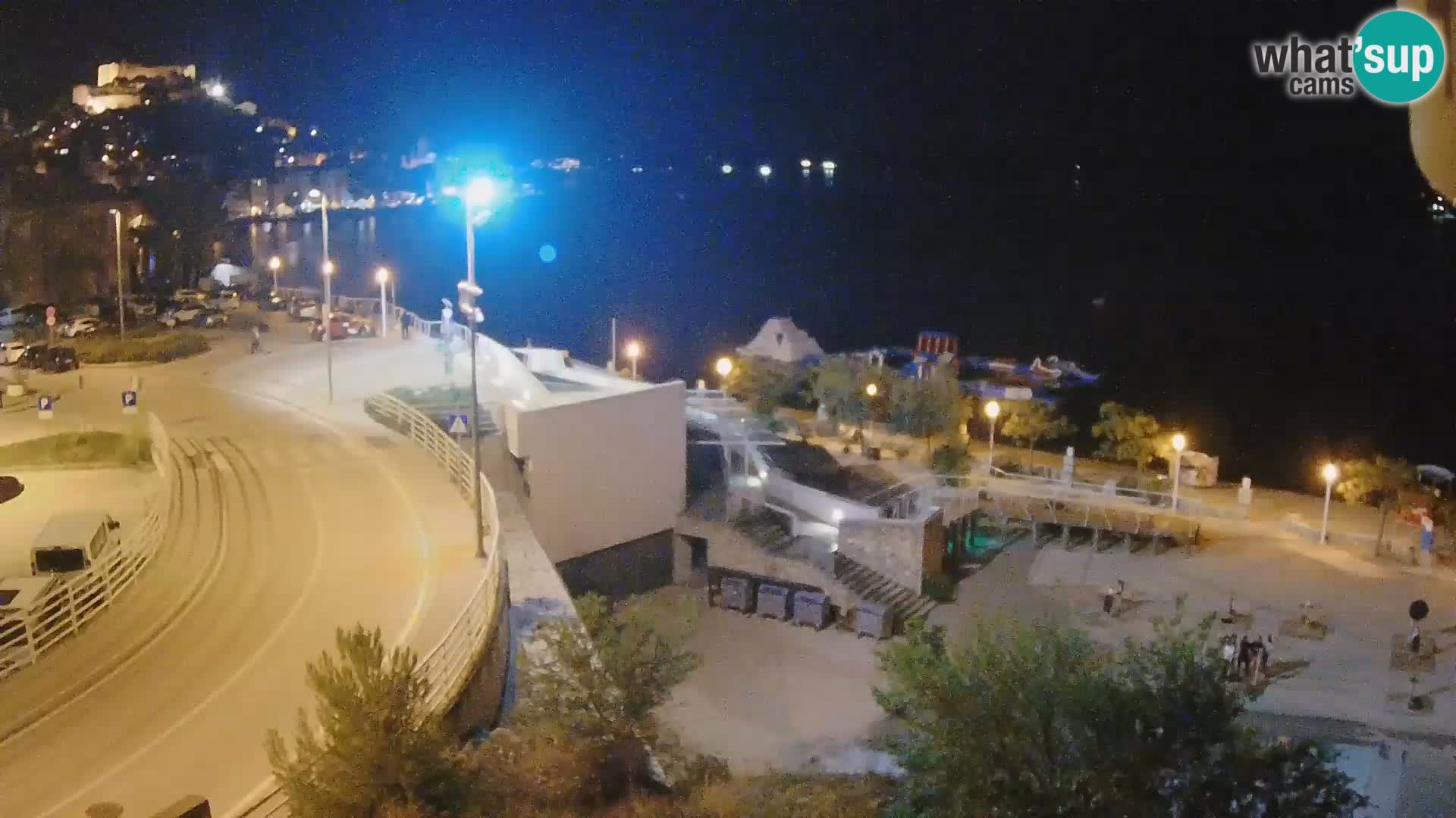 Livecam Sibenico spiaggia Banj