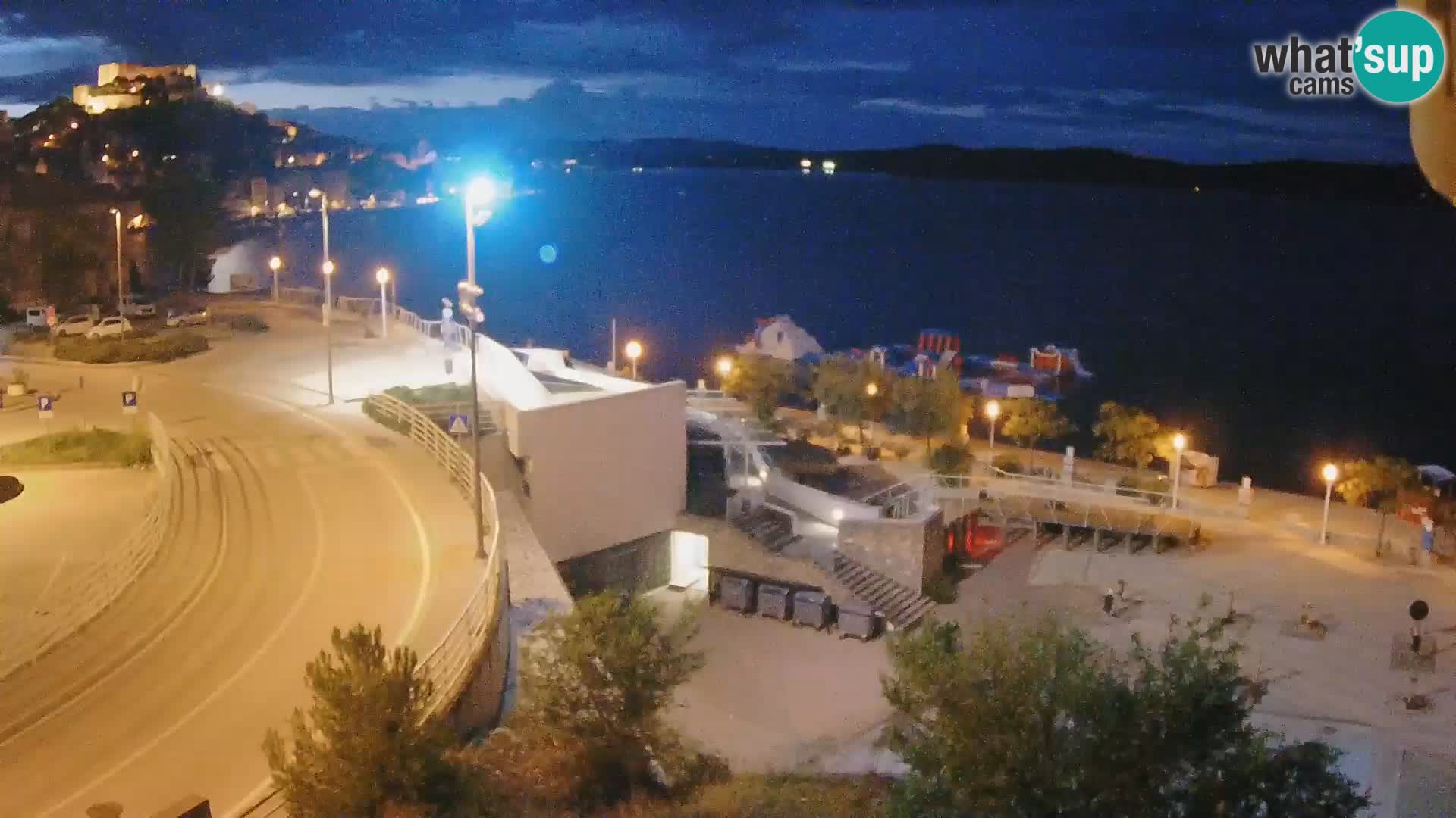 Šibenik webcam Beach Banj