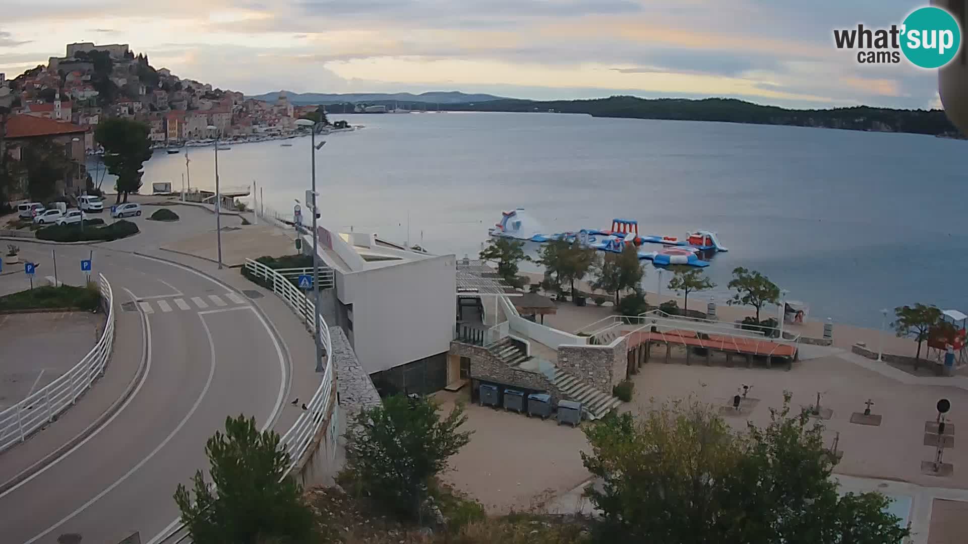 Kamera v živo Šibenik plaža Banj