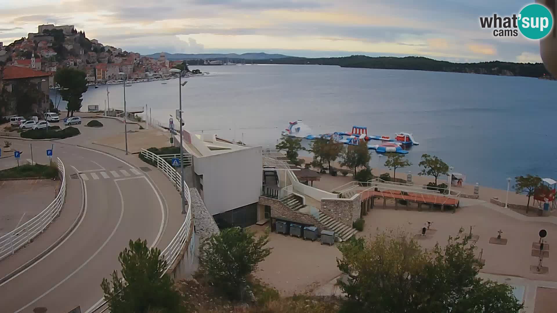 Webcam Šibenik Strand Banj