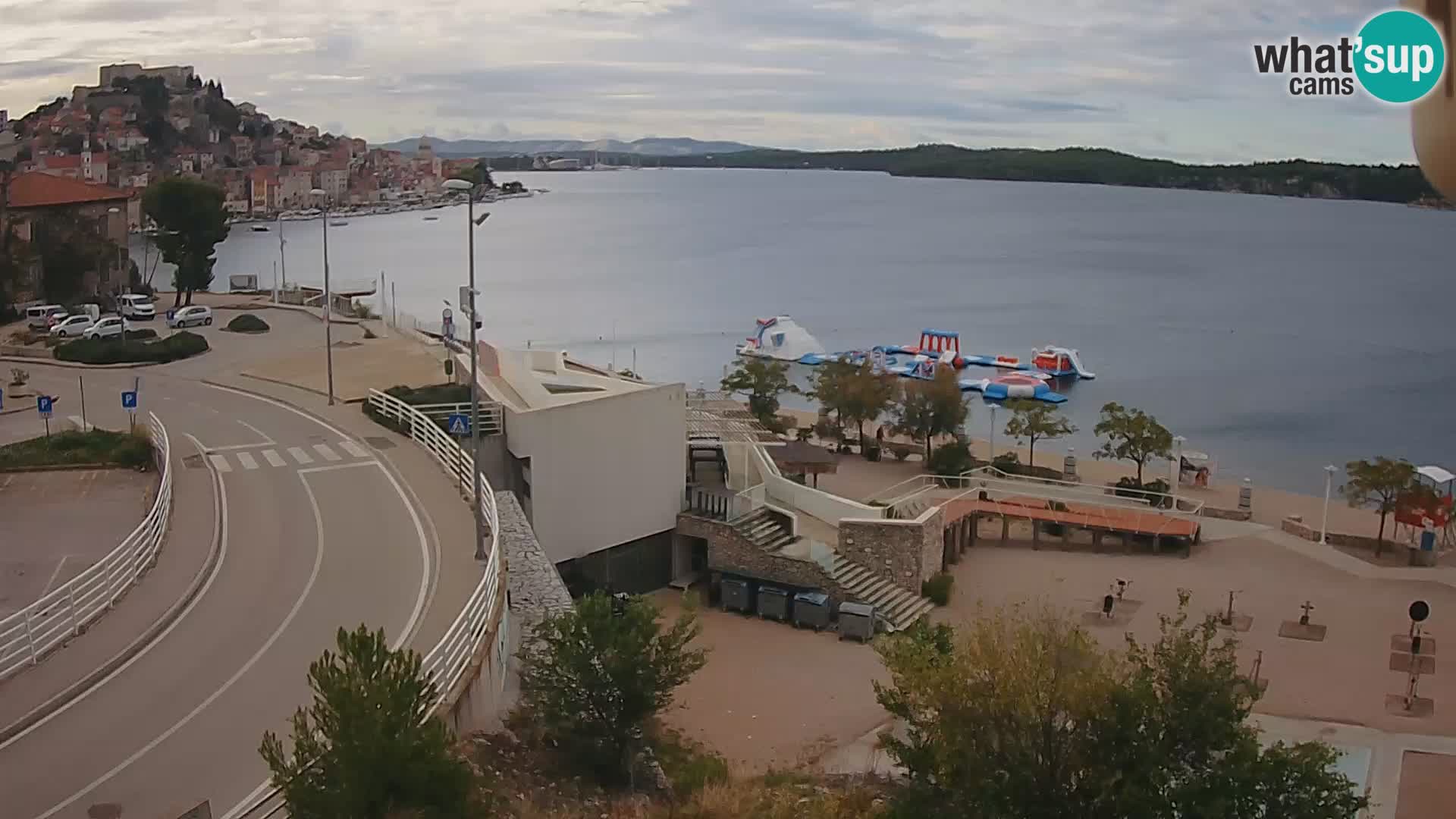 Web kamera Šibenik plaža Banj