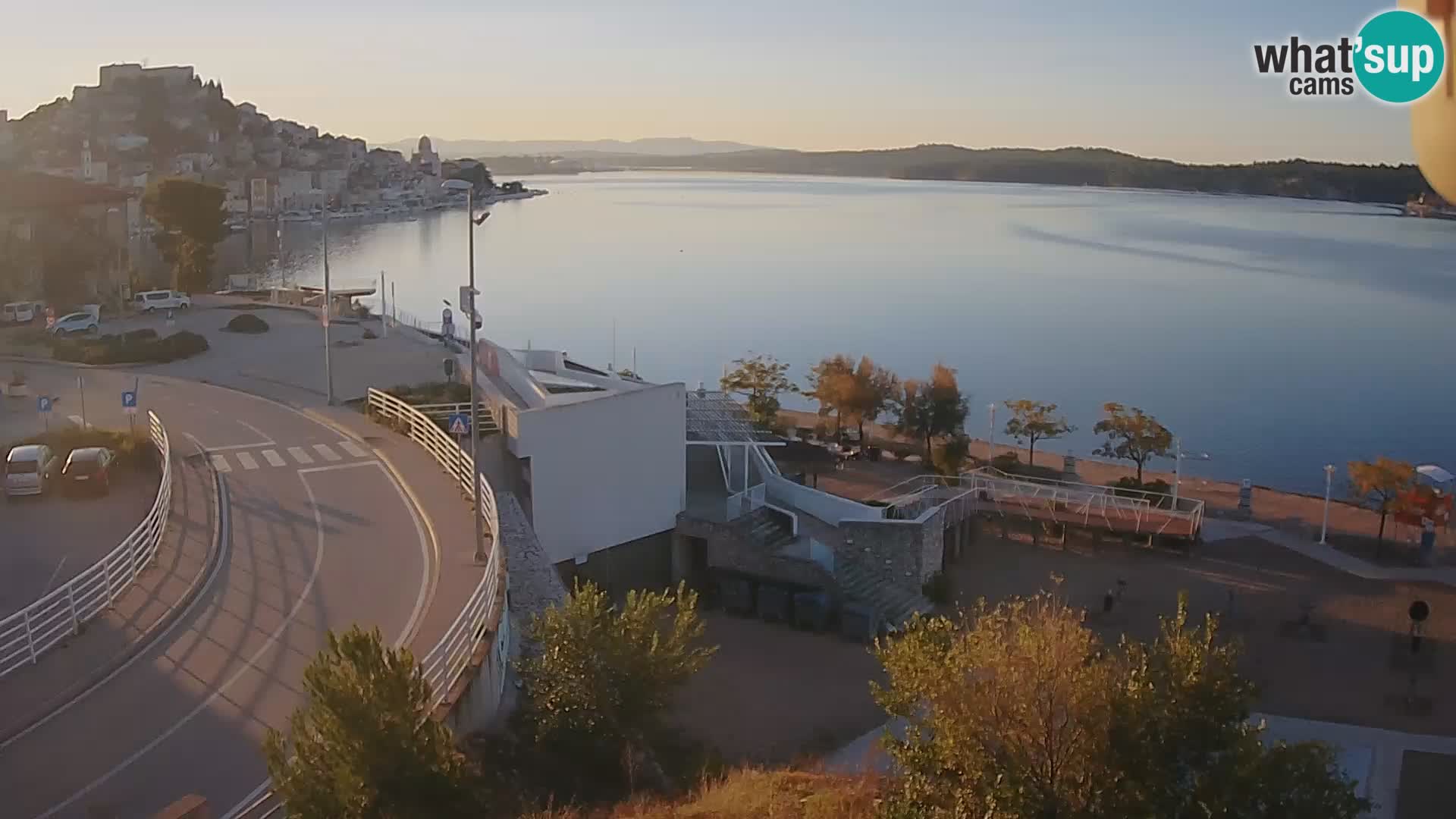 Šibenik webcam Beach Banj