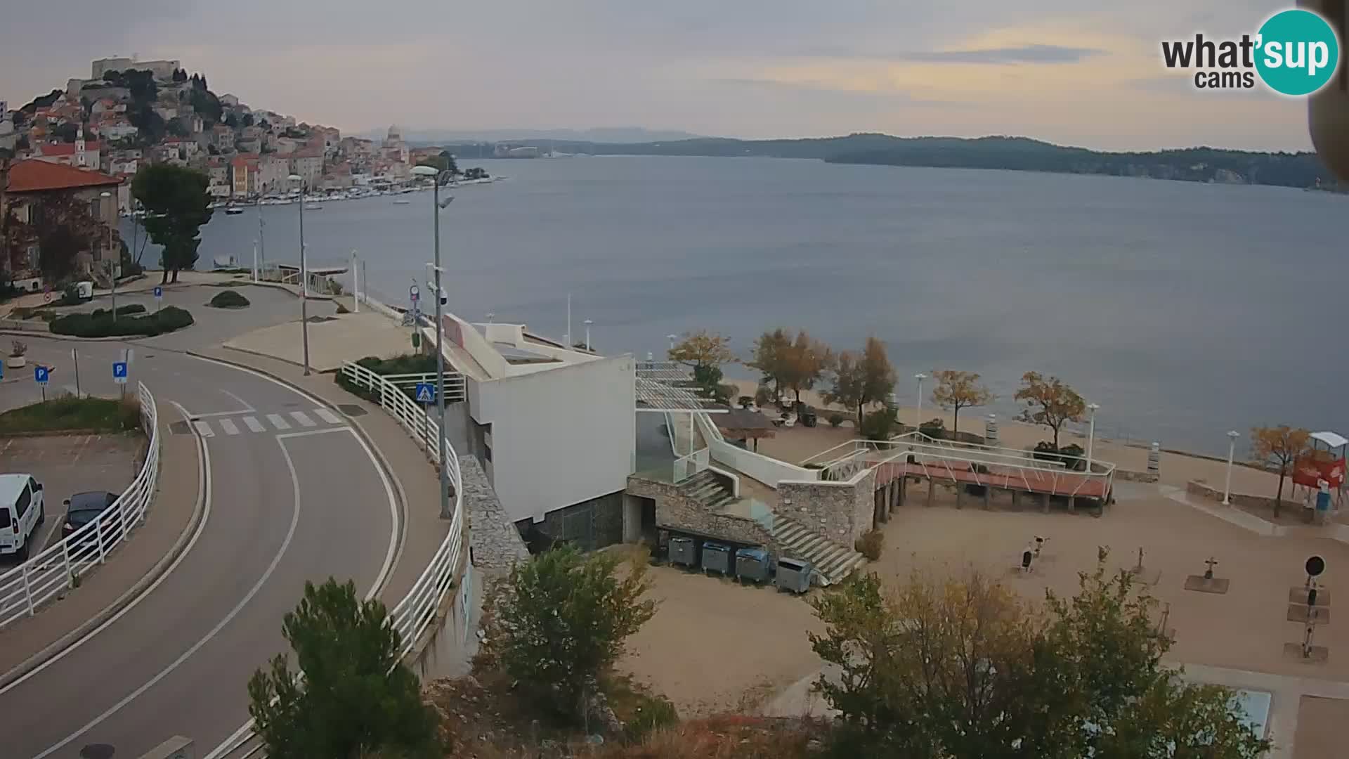 Web kamera Šibenik plaža Banj