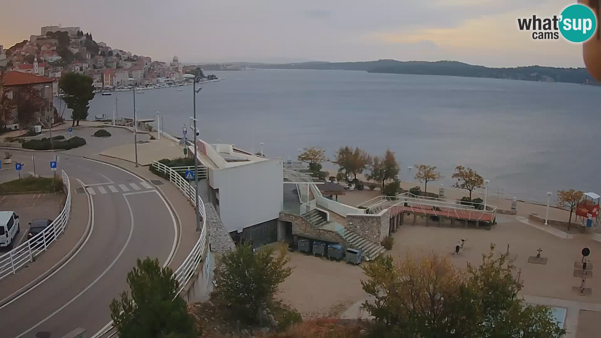 Web kamera Šibenik plaža Banj