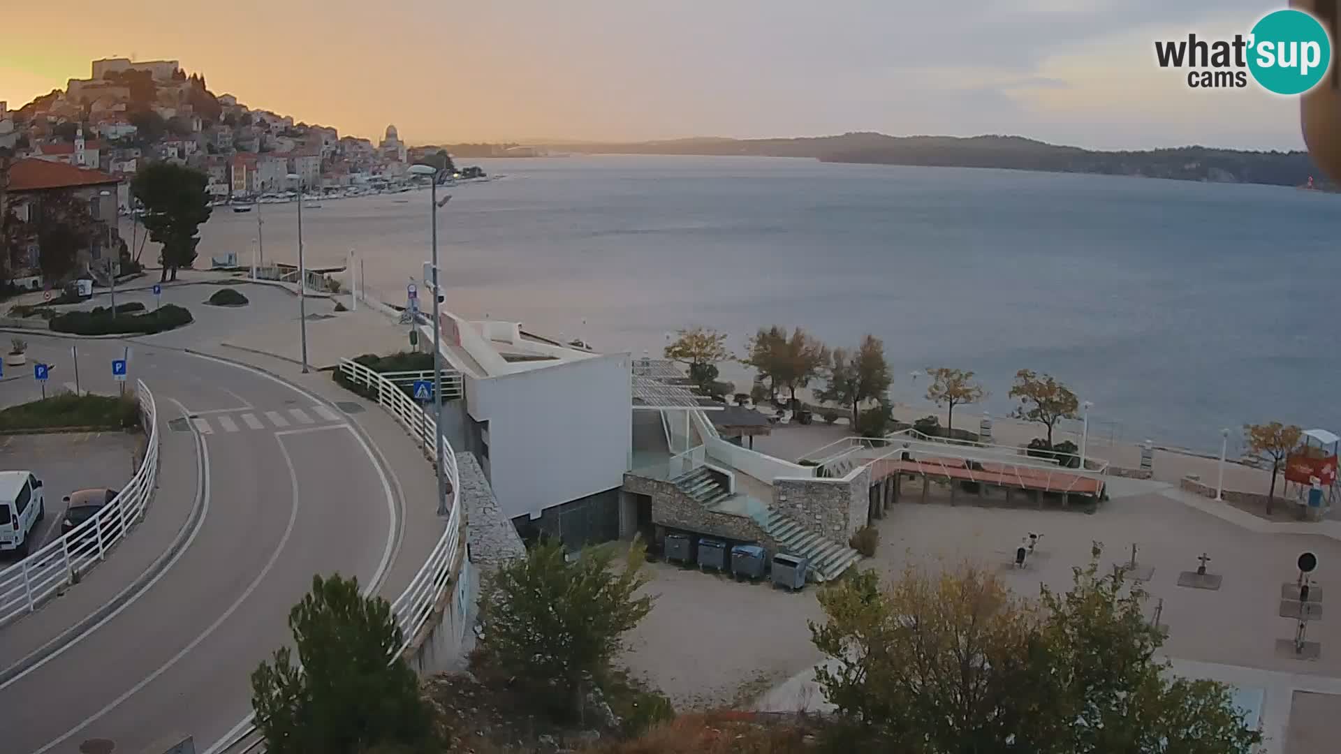 Web kamera Šibenik plaža Banj