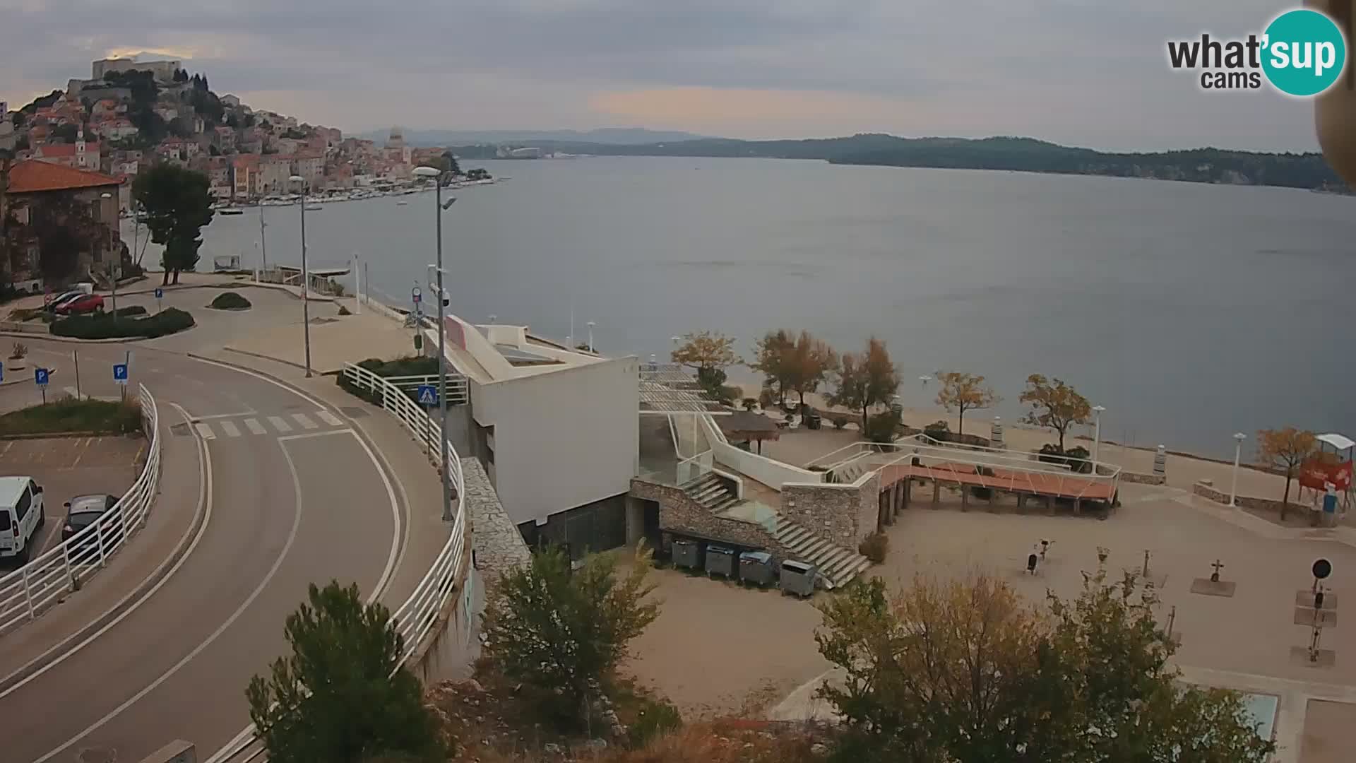 Web kamera Šibenik plaža Banj