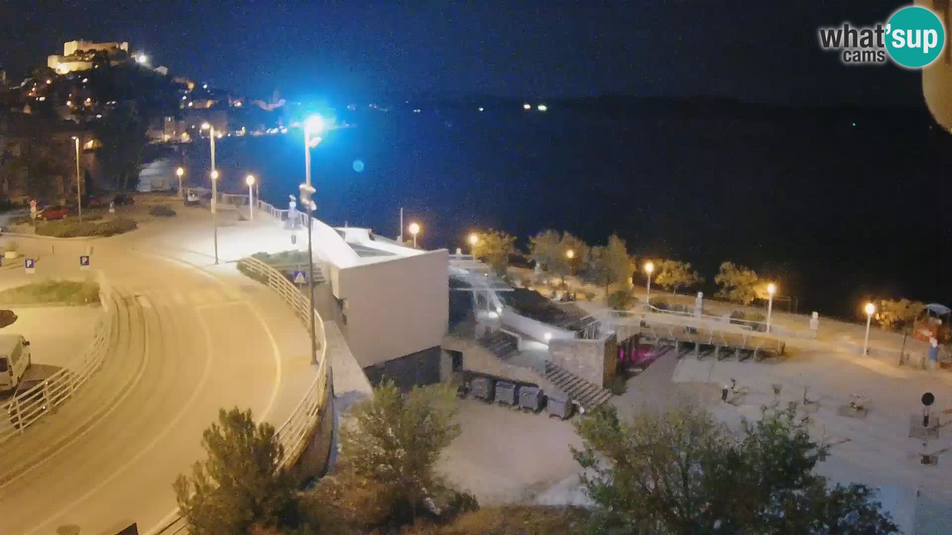 Webcam Šibenik Strand Banj