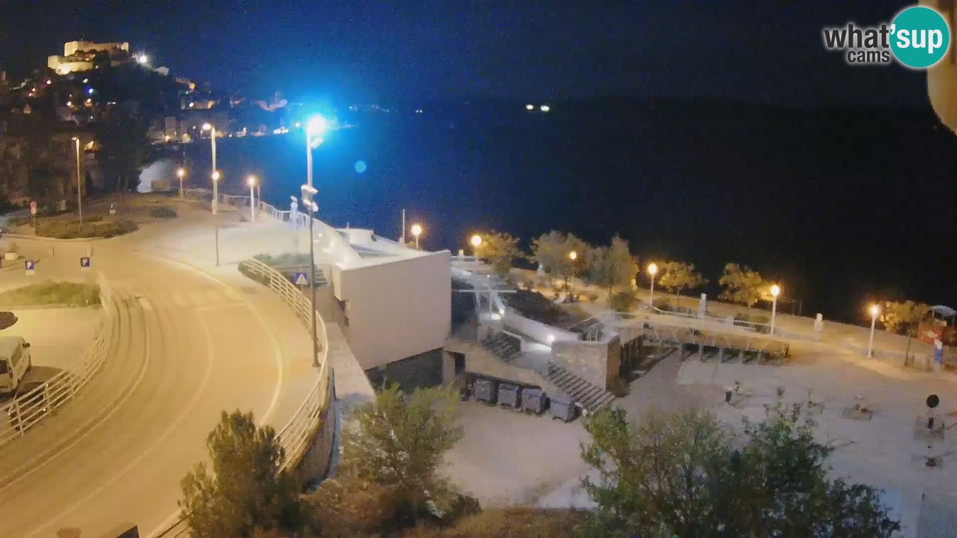 Webcam Šibenik Strand Banj