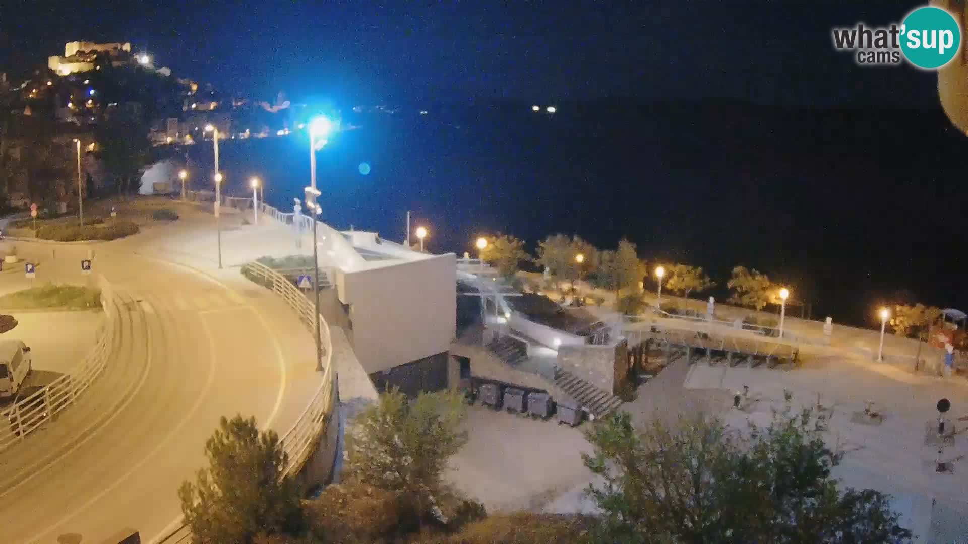 Webcam Šibenik Strand Banj