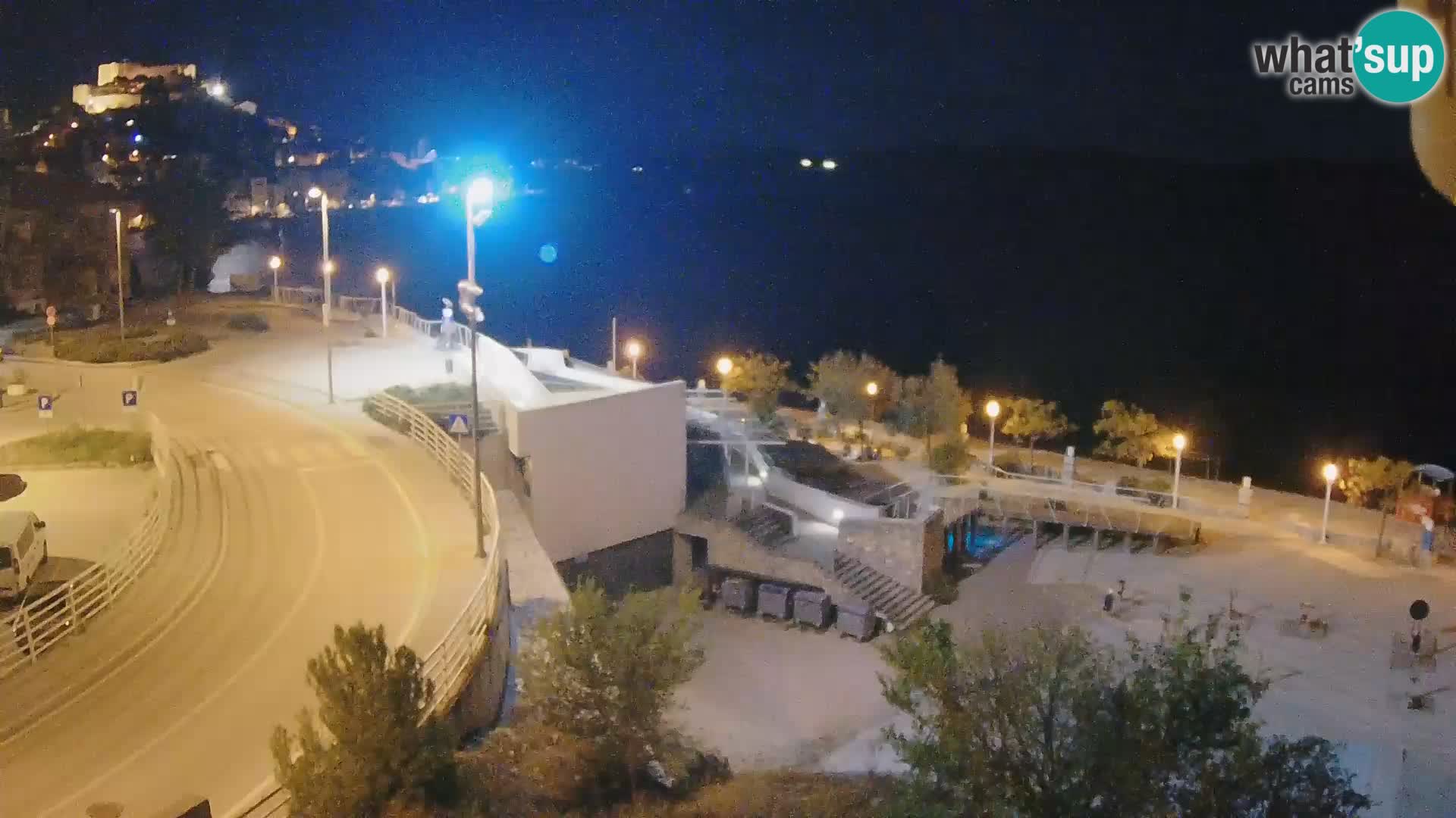 Webcam Šibenik Strand Banj