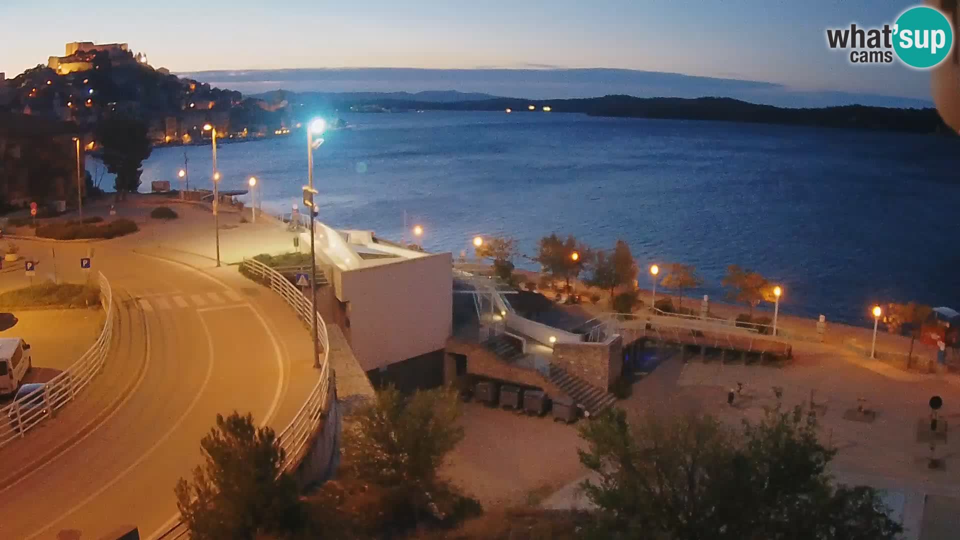 Webcam Šibenik Strand Banj