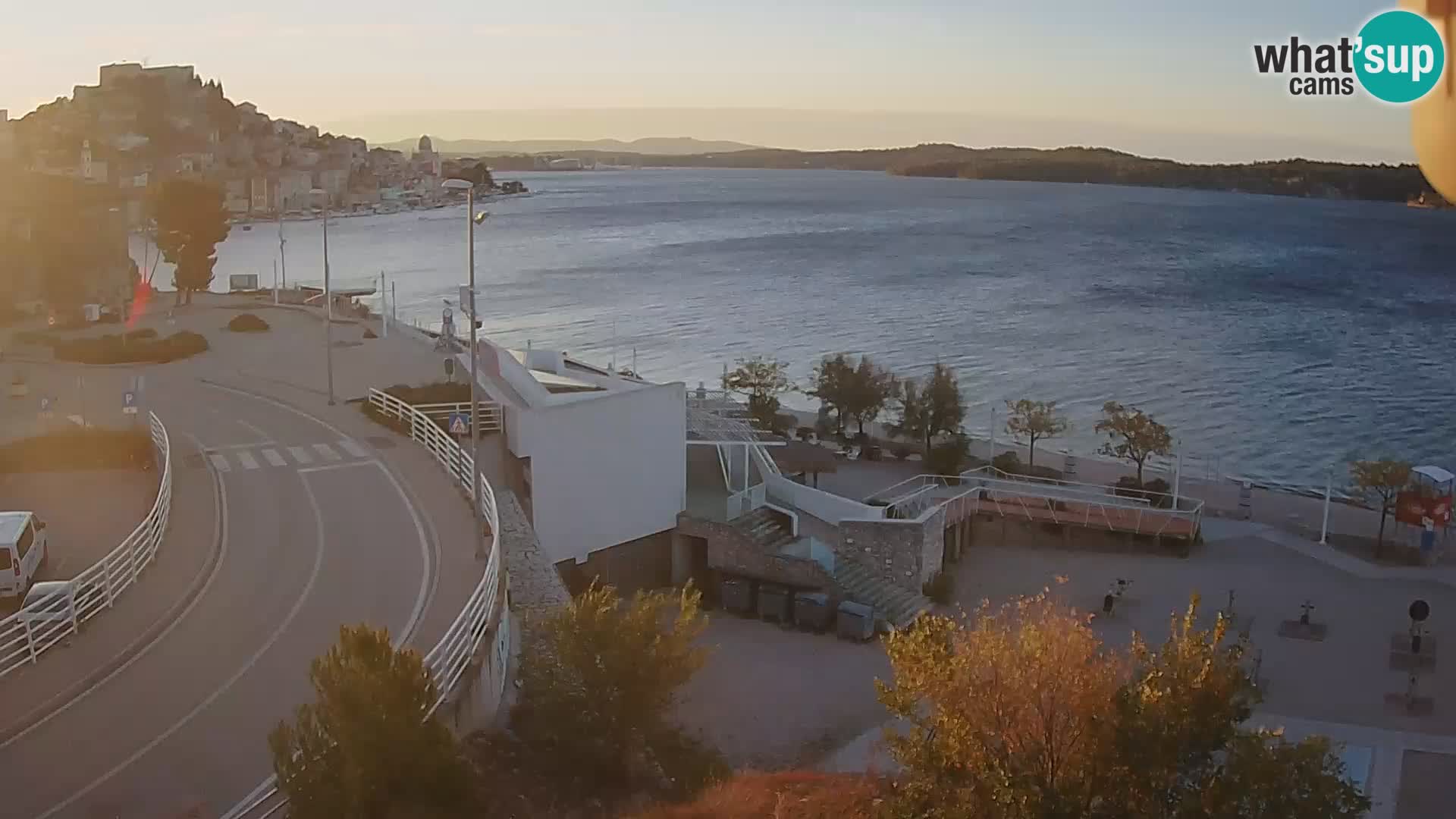 Webcam Šibenik Strand Banj