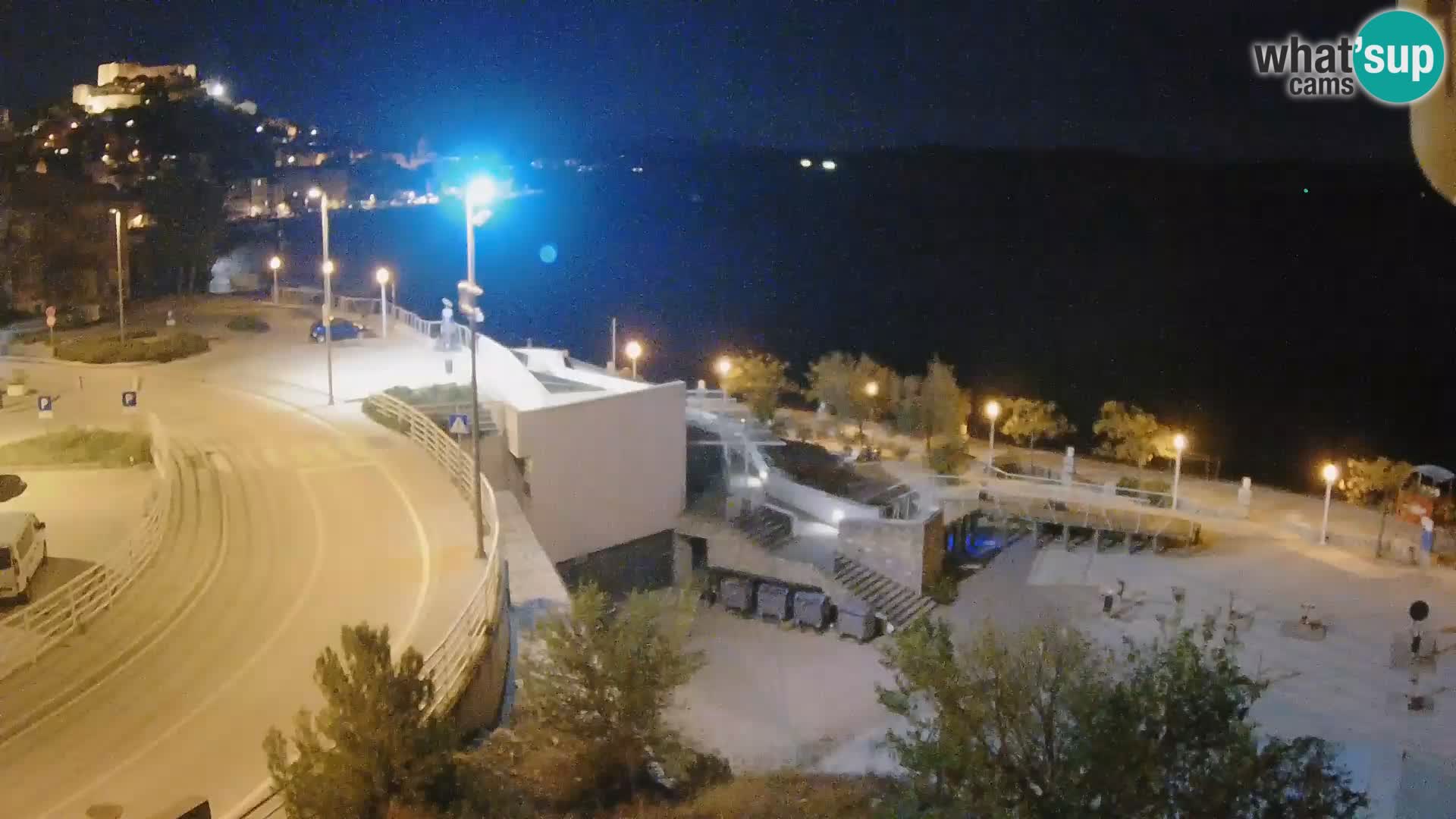 Webcam Šibenik Strand Banj