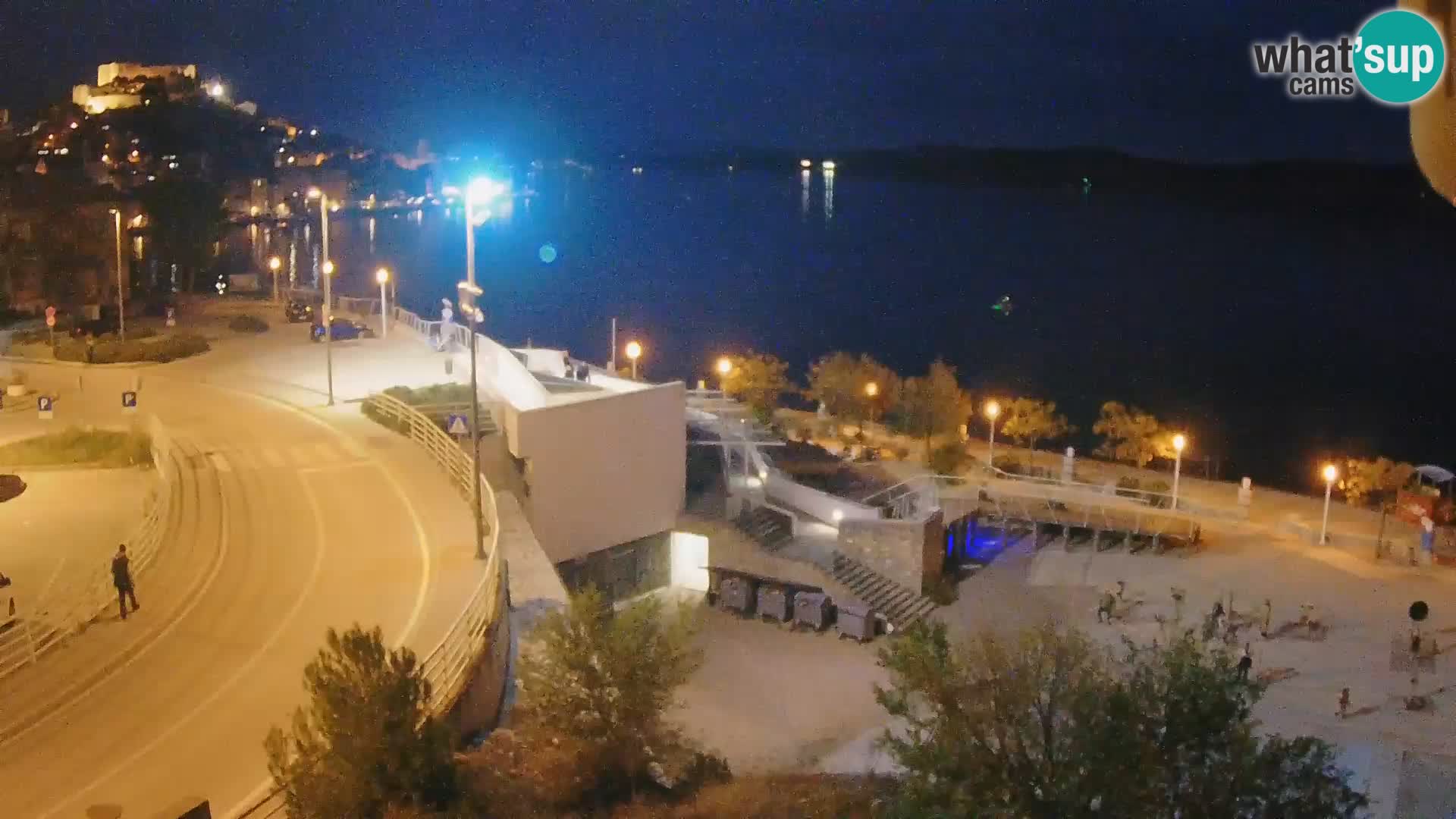 Web kamera Šibenik plaža Banj