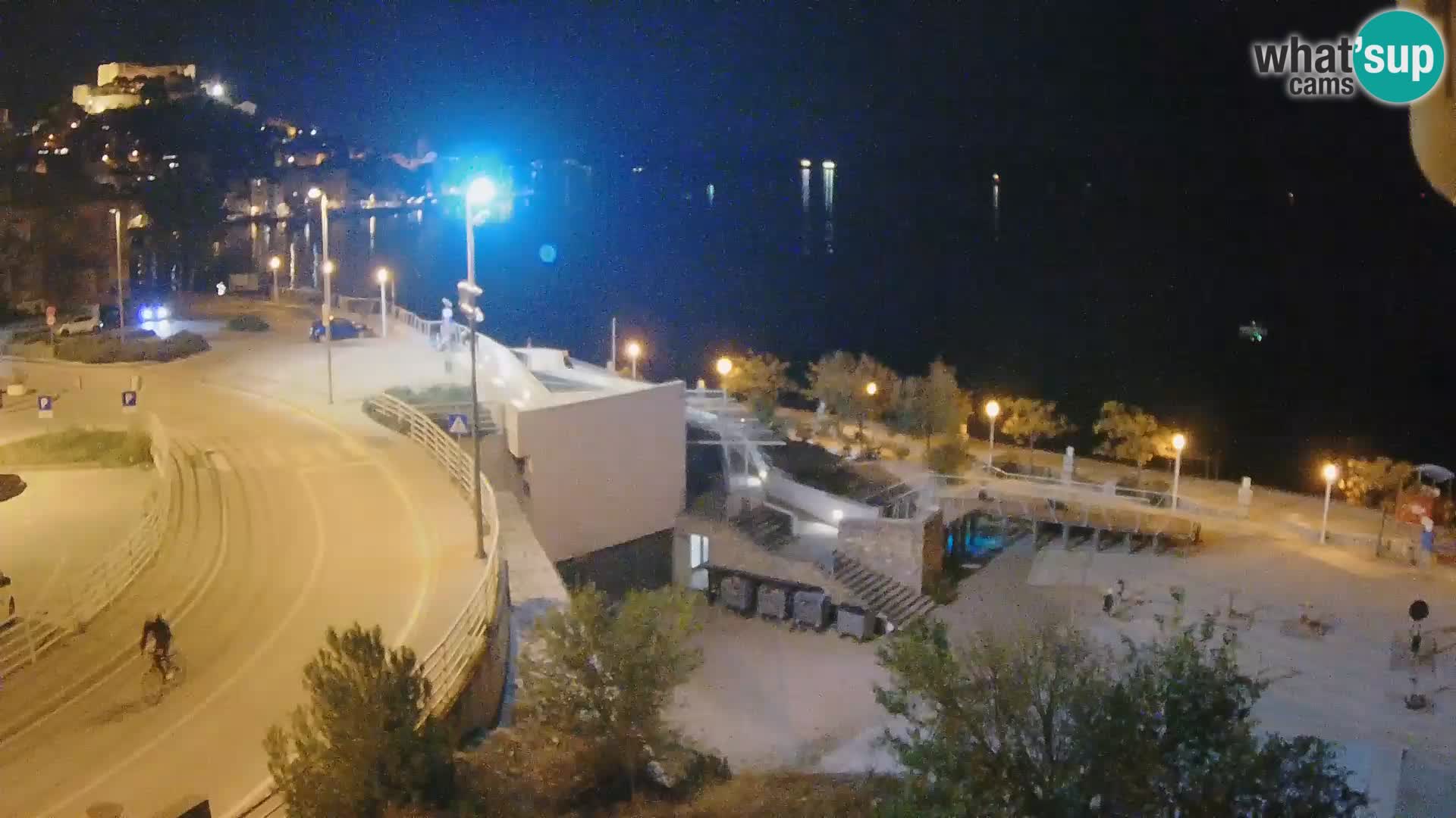 Webcam Šibenik Strand Banj