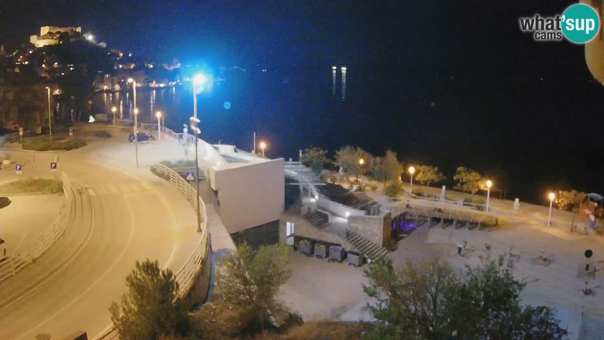 Šibenik webcam Beach Banj