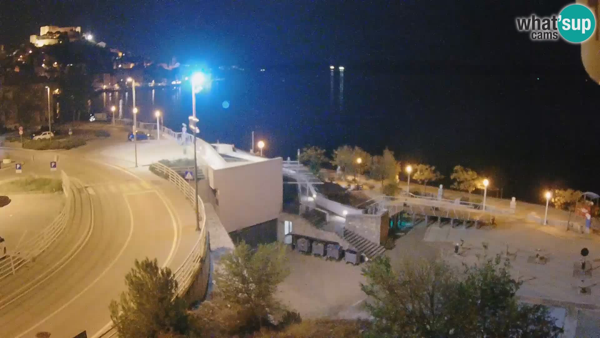 Webcam Šibenik Strand Banj