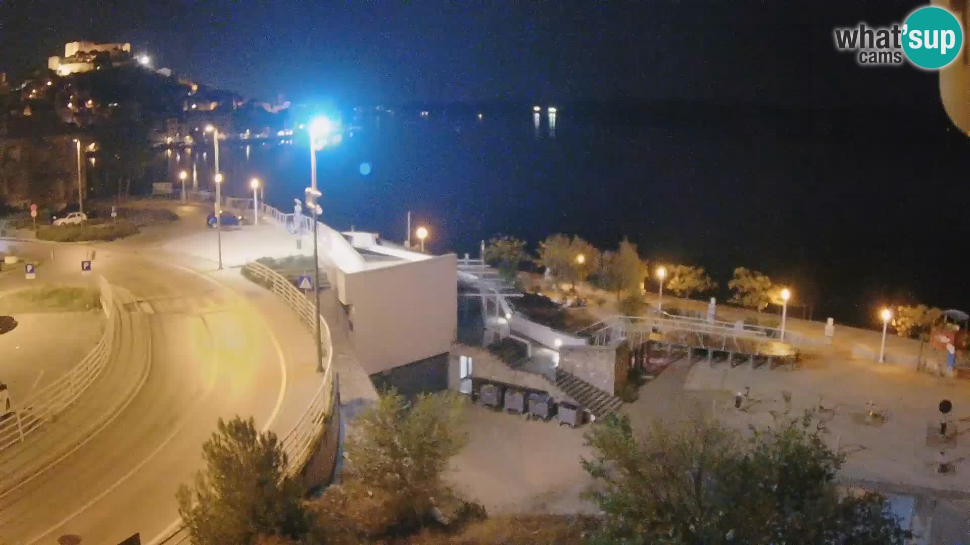 Webcam Šibenik Strand Banj