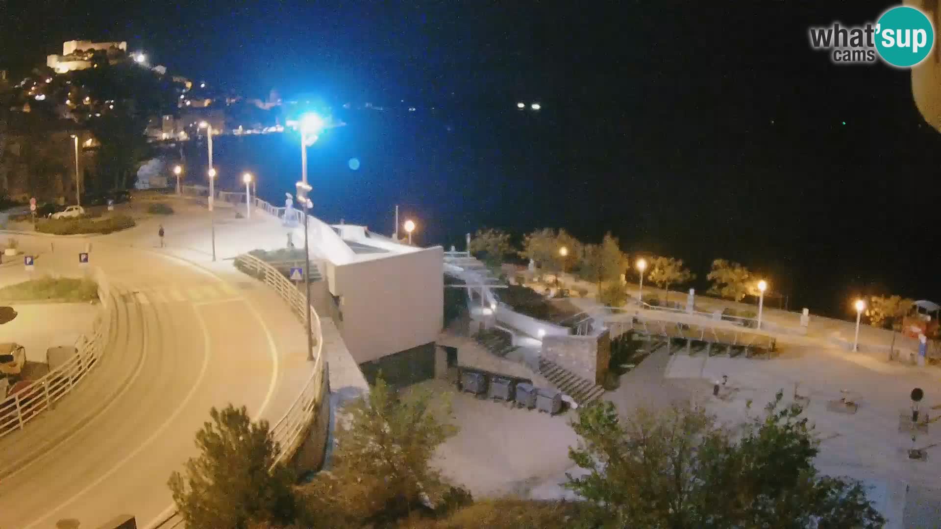 Webcam Šibenik Strand Banj