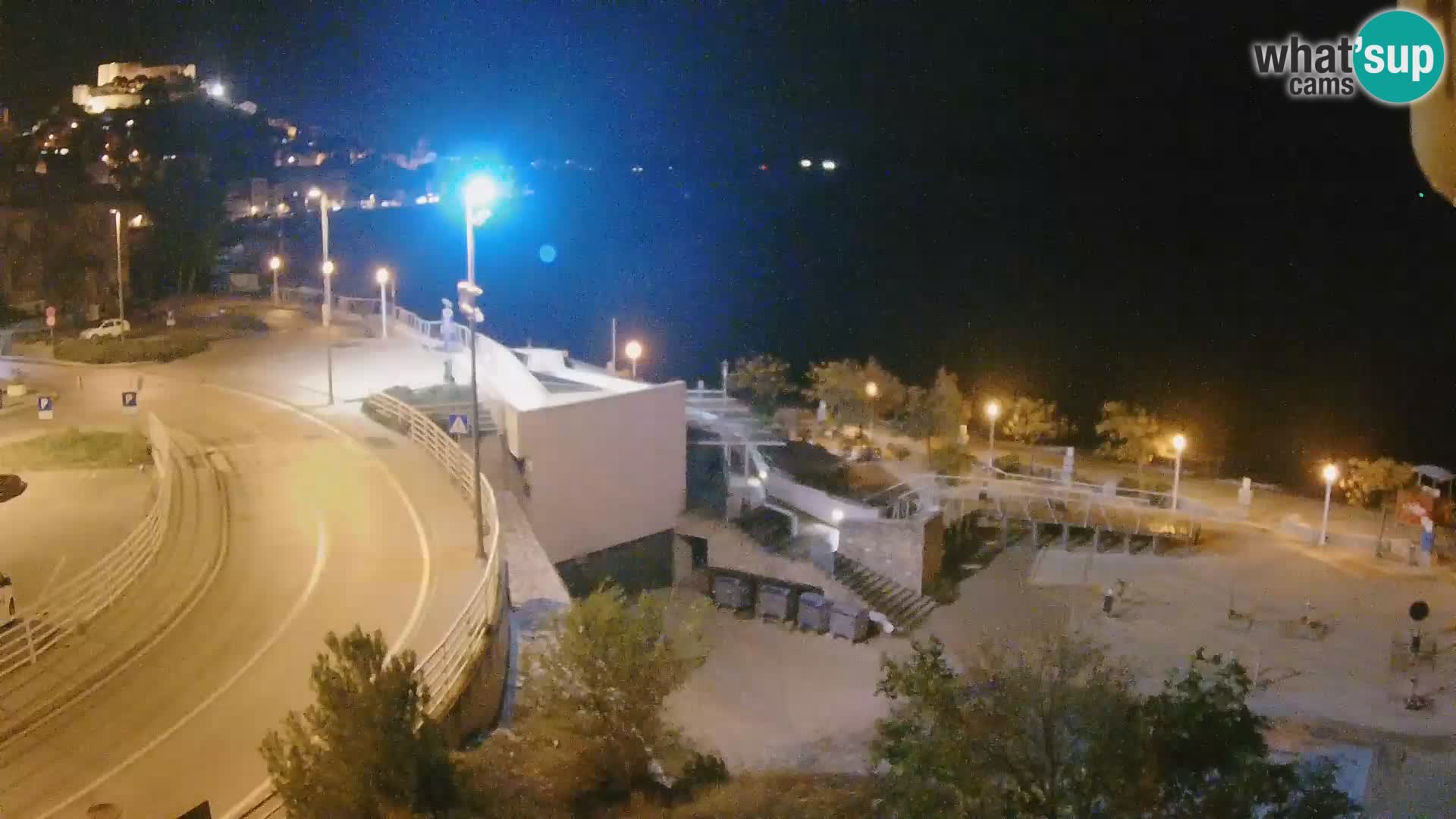 Livecam Sibenico spiaggia Banj