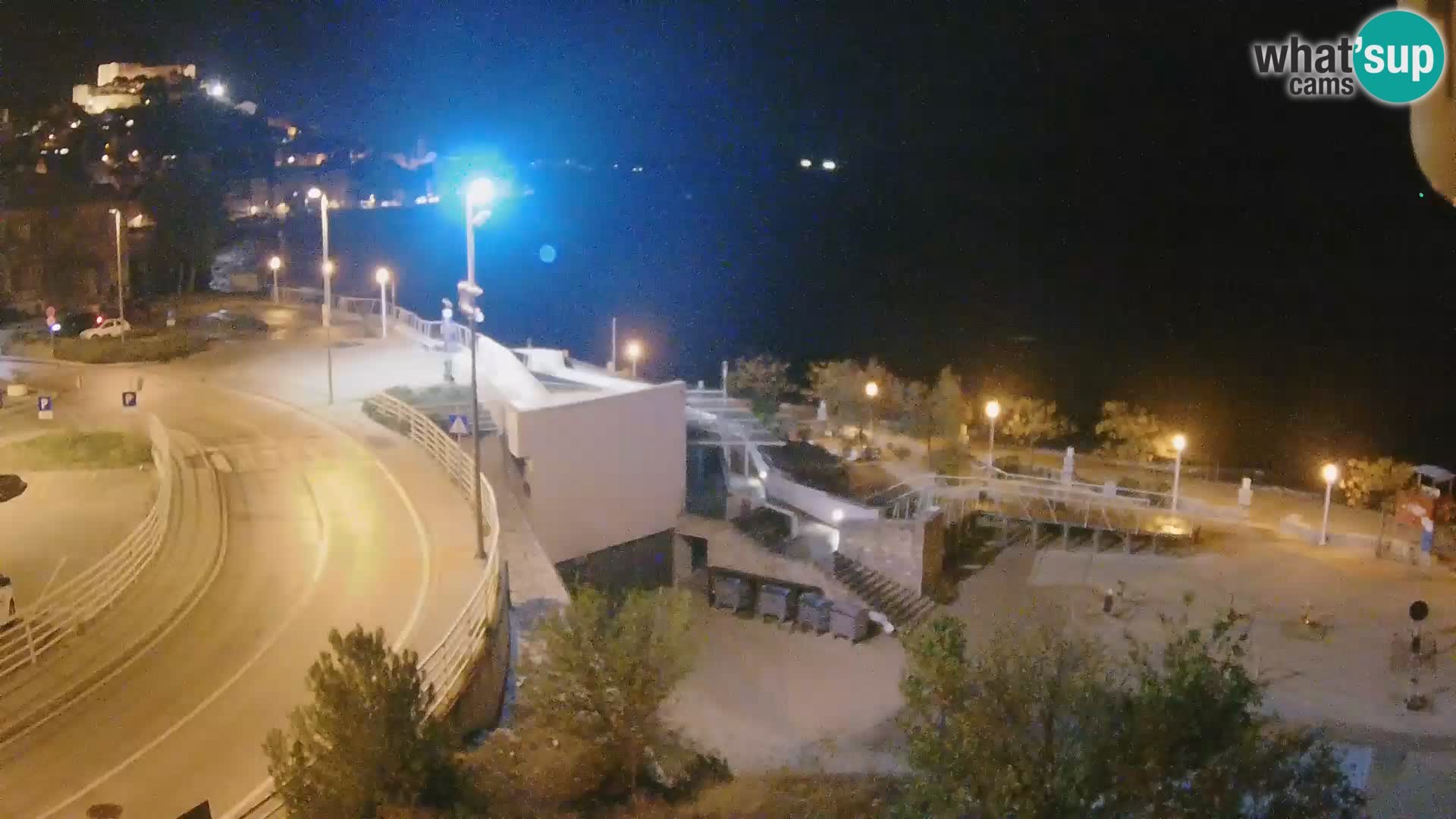 Livecam Sibenico spiaggia Banj