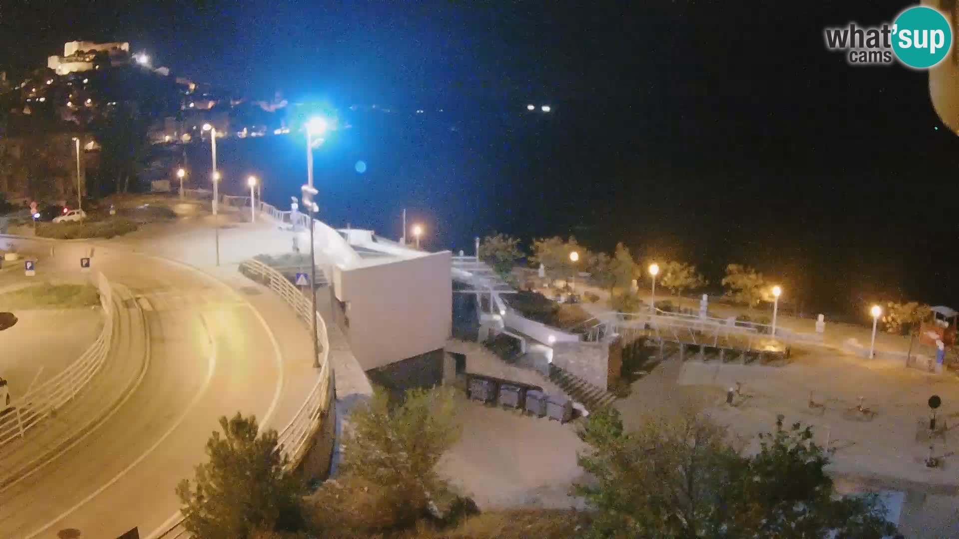 Livecam Sibenico spiaggia Banj