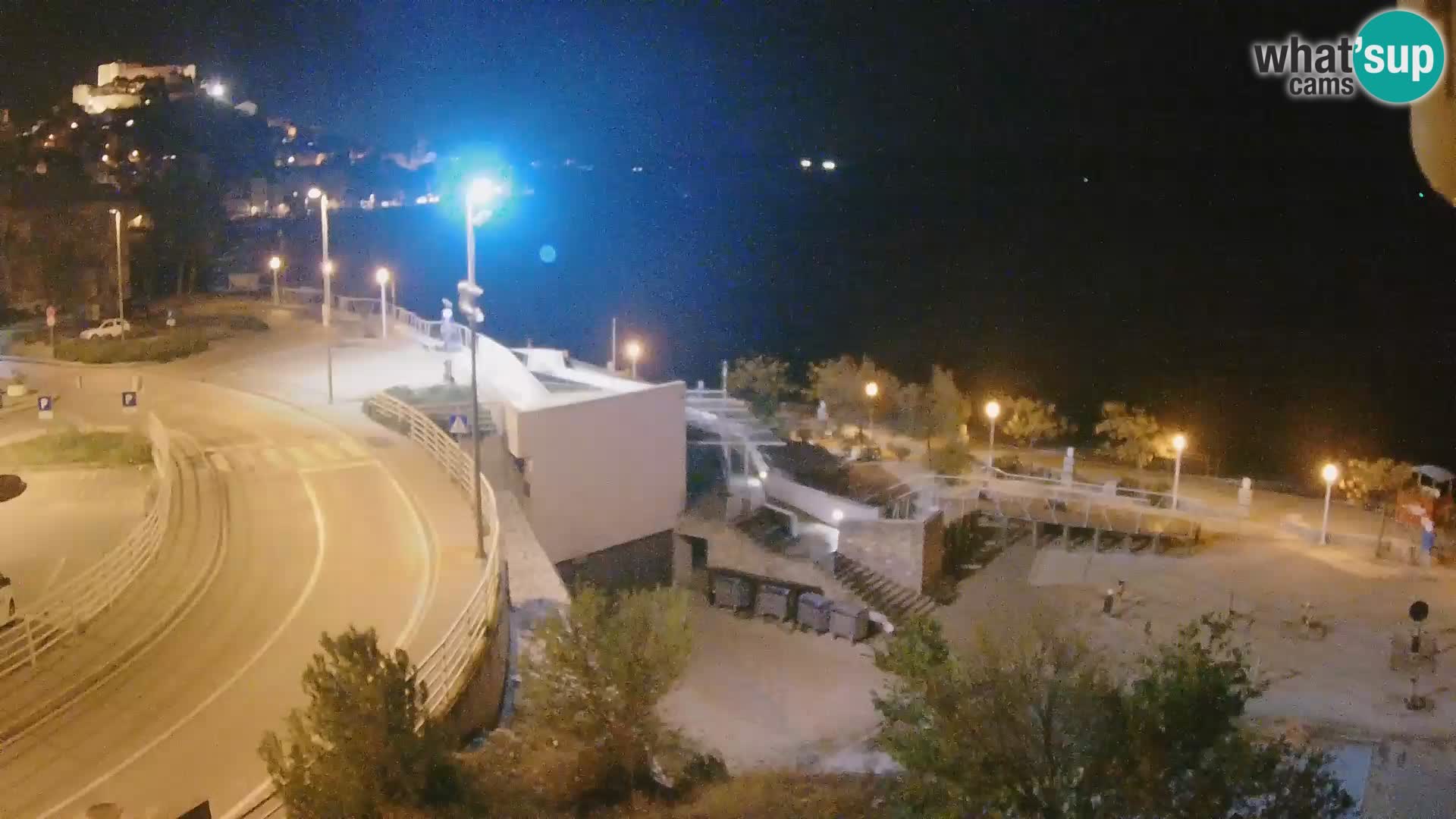 Webcam Šibenik Strand Banj