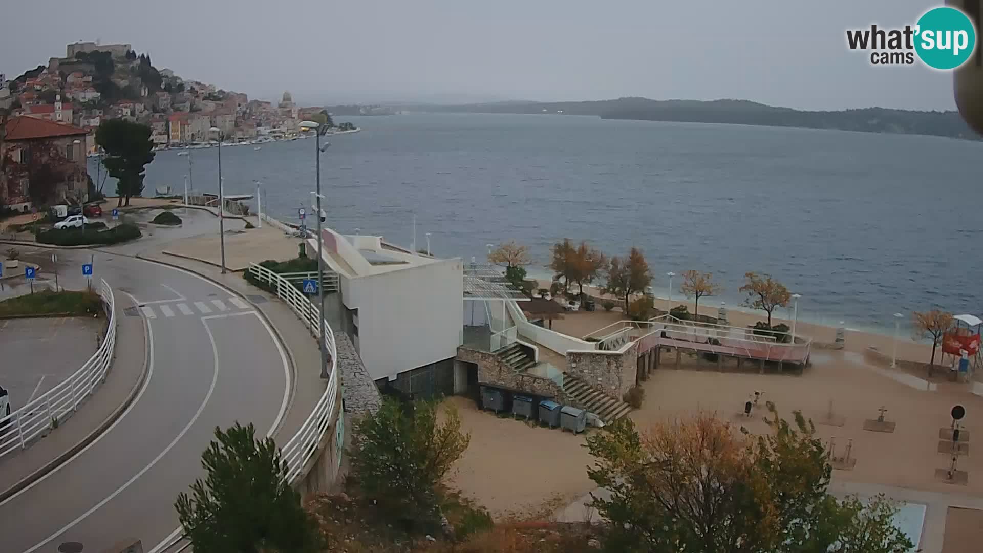 Kamera v živo Šibenik plaža Banj