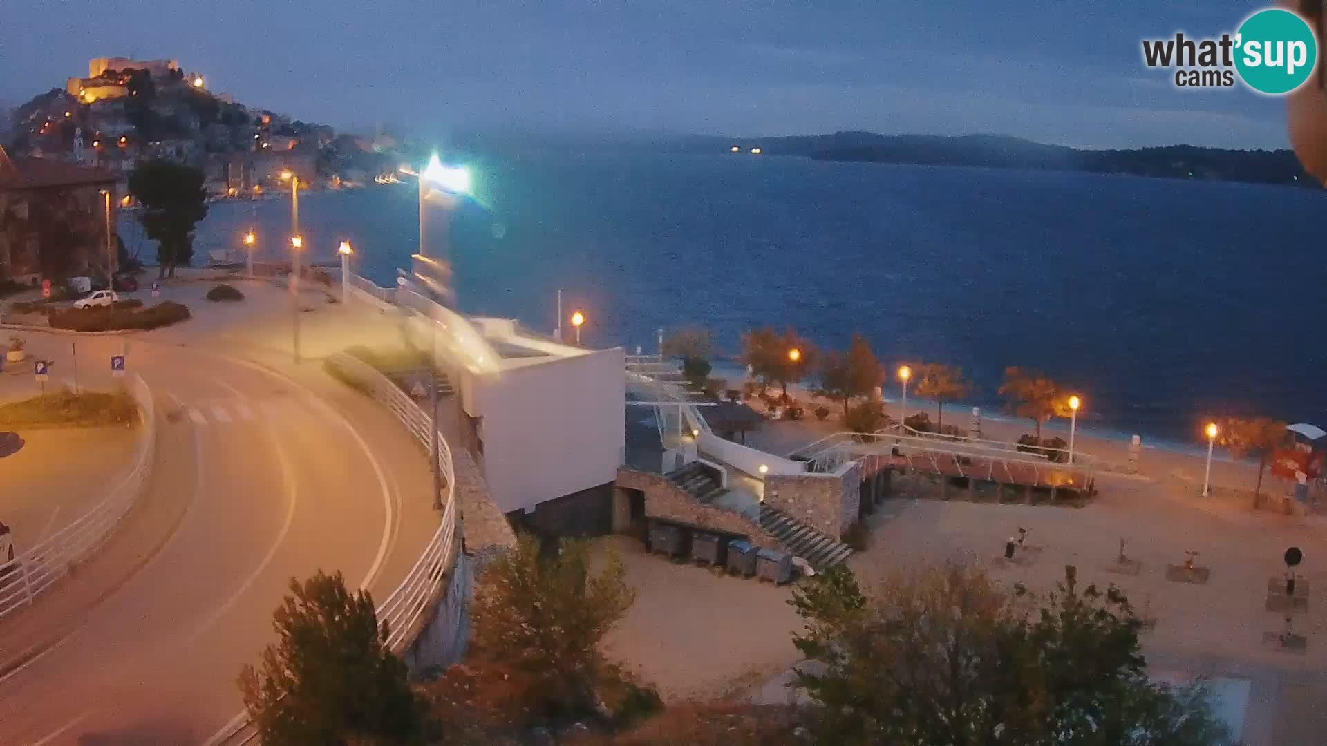 Kamera v živo Šibenik plaža Banj