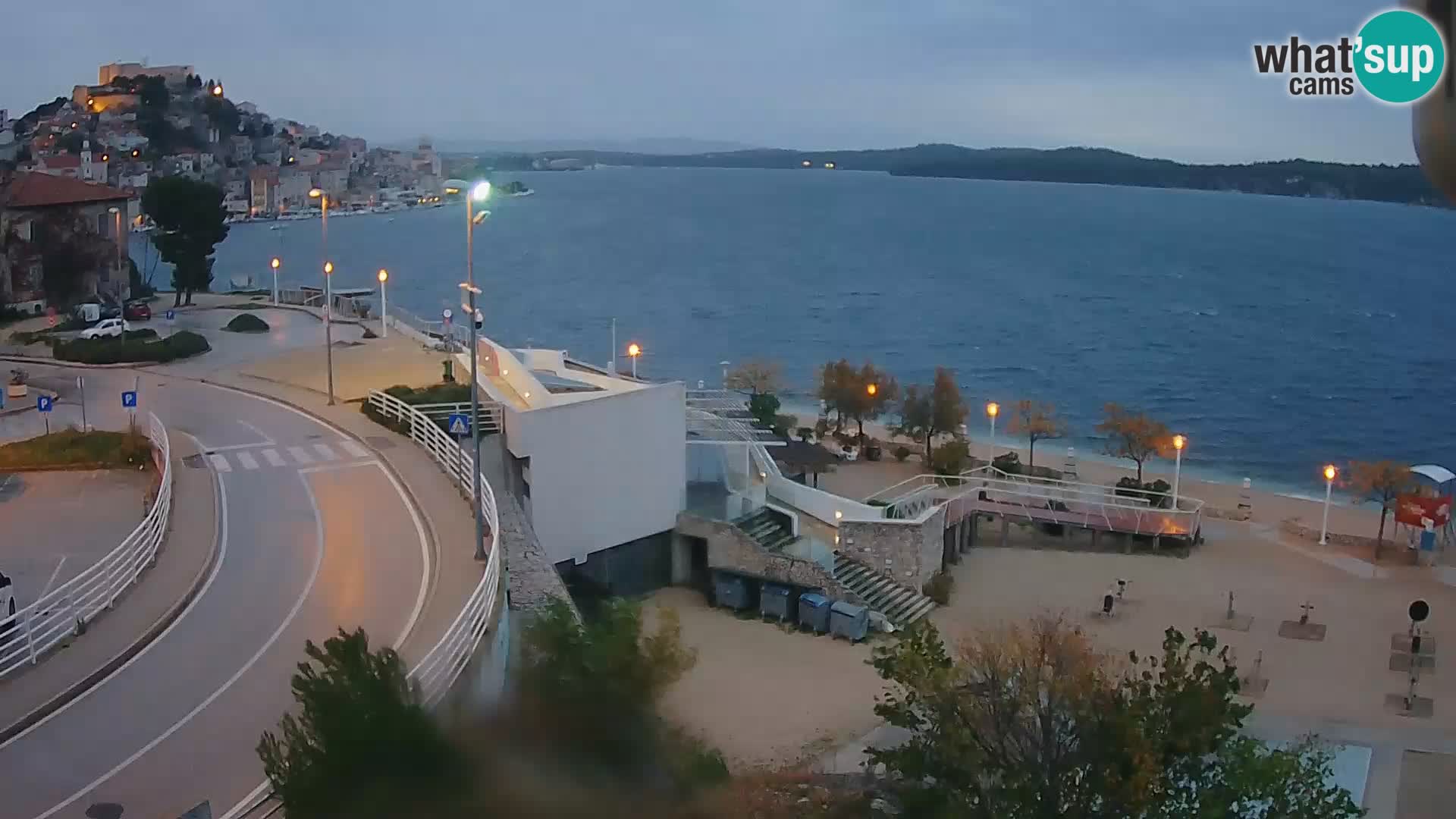 Kamera v živo Šibenik plaža Banj