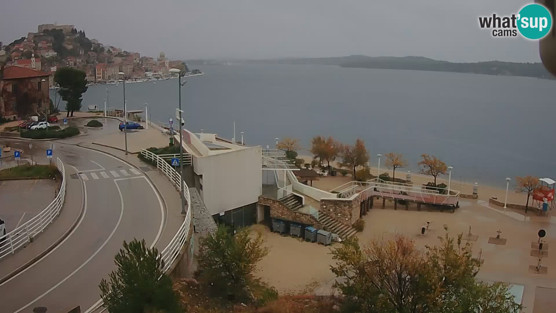 Webcam Šibenik Strand Banj