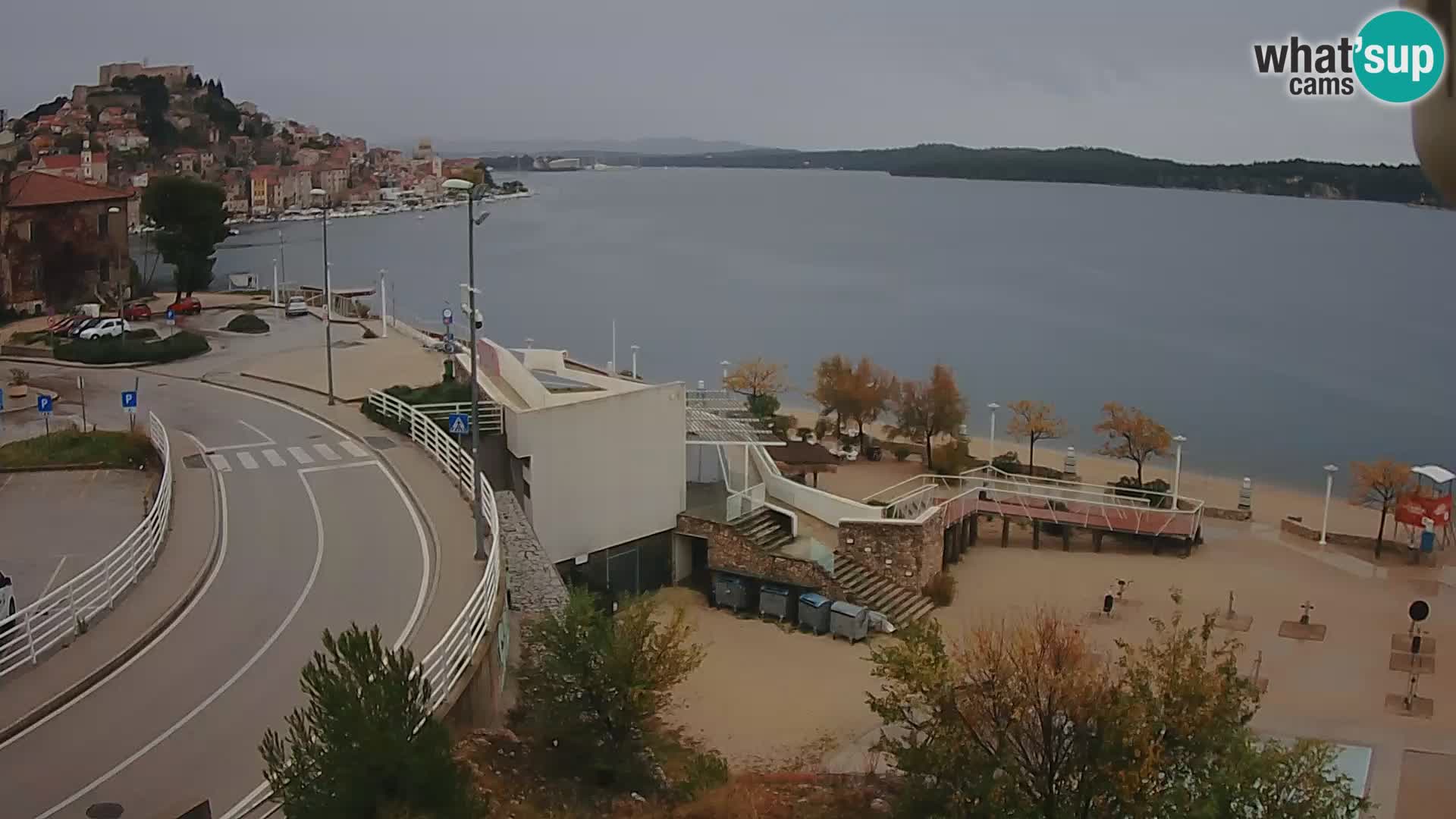 Web kamera Šibenik plaža Banj