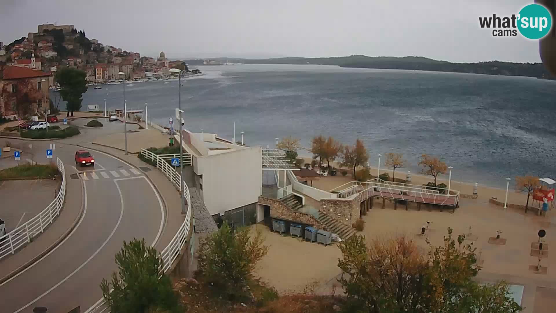 Webcam Šibenik Strand Banj