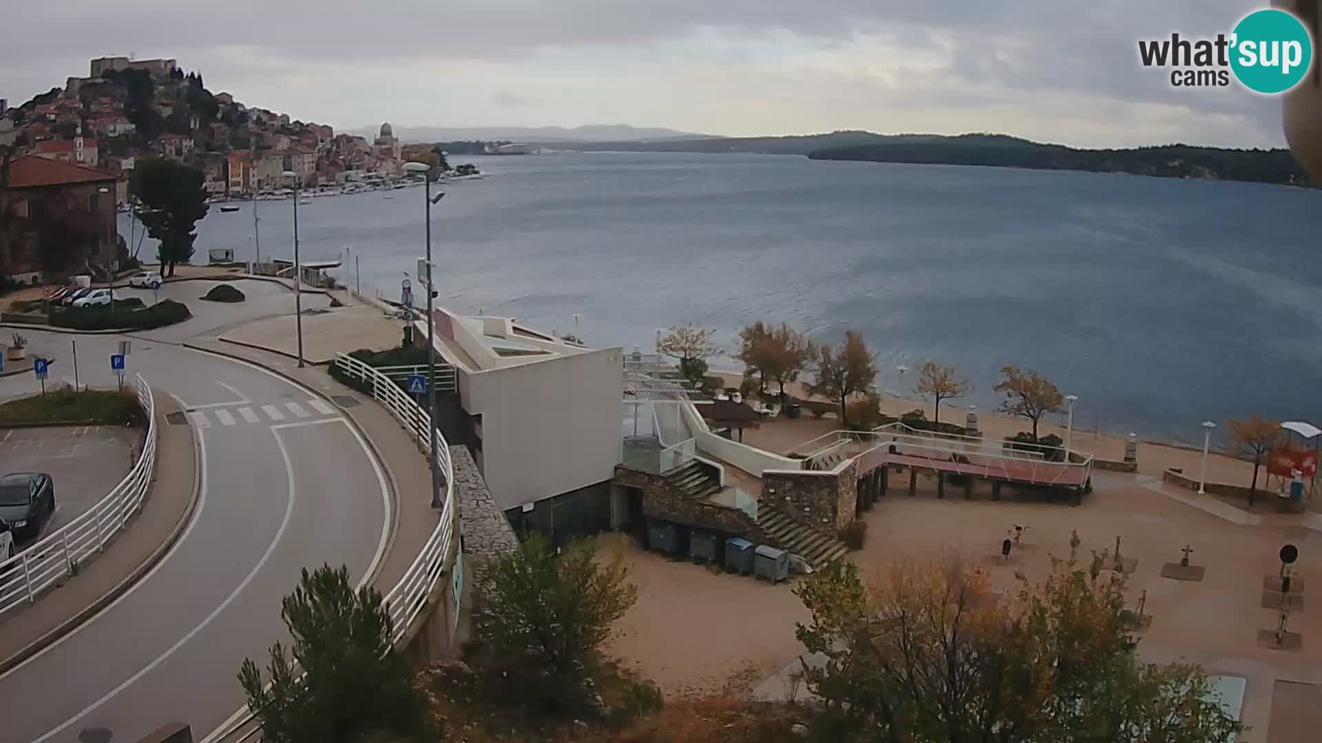 Web kamera Šibenik plaža Banj