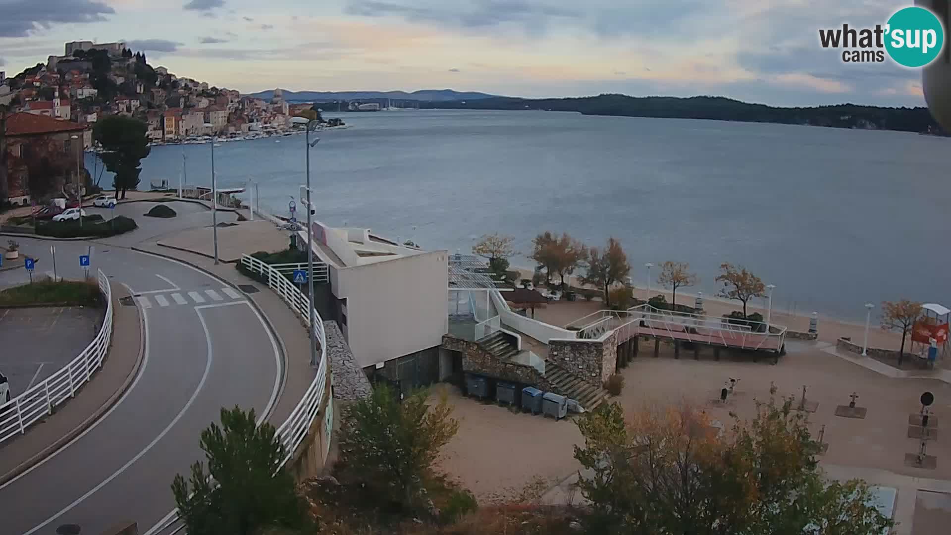 Web kamera Šibenik plaža Banj