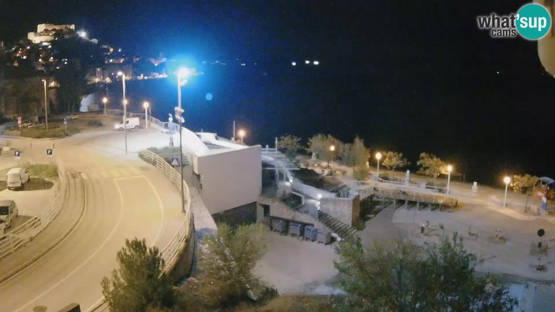 Livecam Sibenico spiaggia Banj