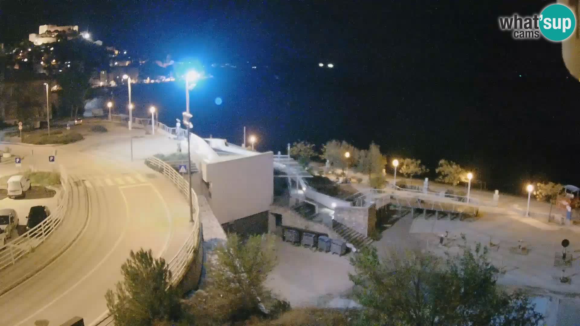 Livecam Sibenico spiaggia Banj