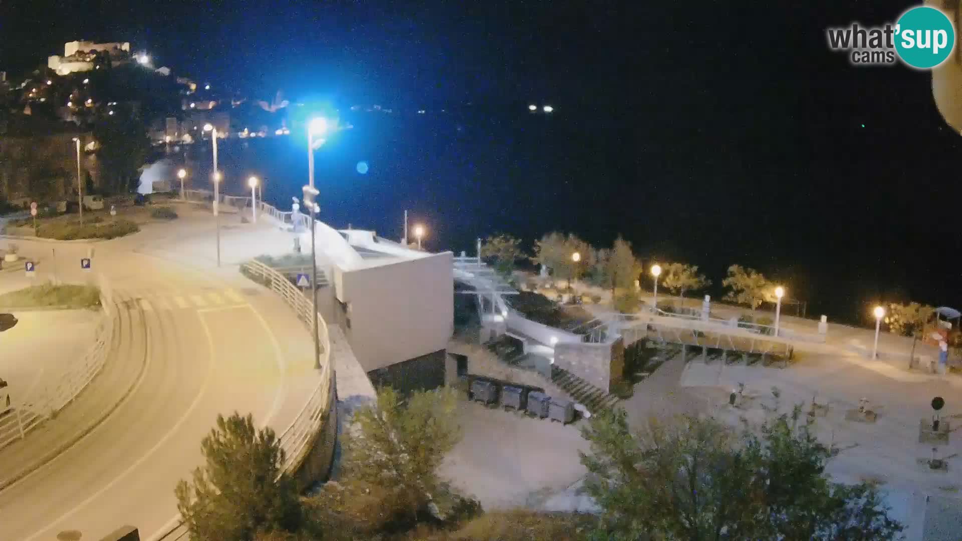 Livecam Sibenico spiaggia Banj