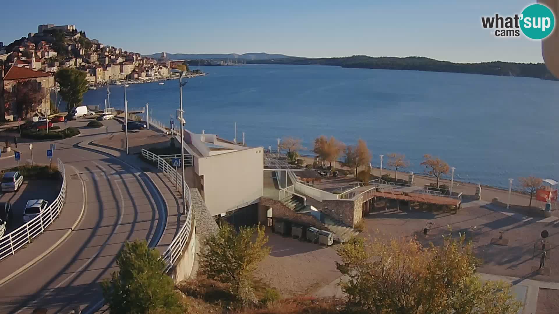 Web kamera Šibenik plaža Banj