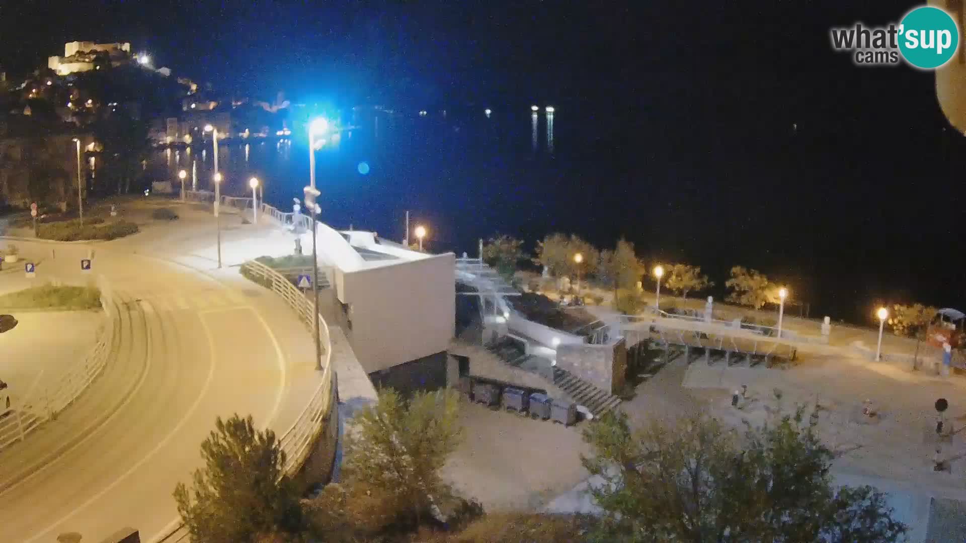 Livecam Sibenico spiaggia Banj