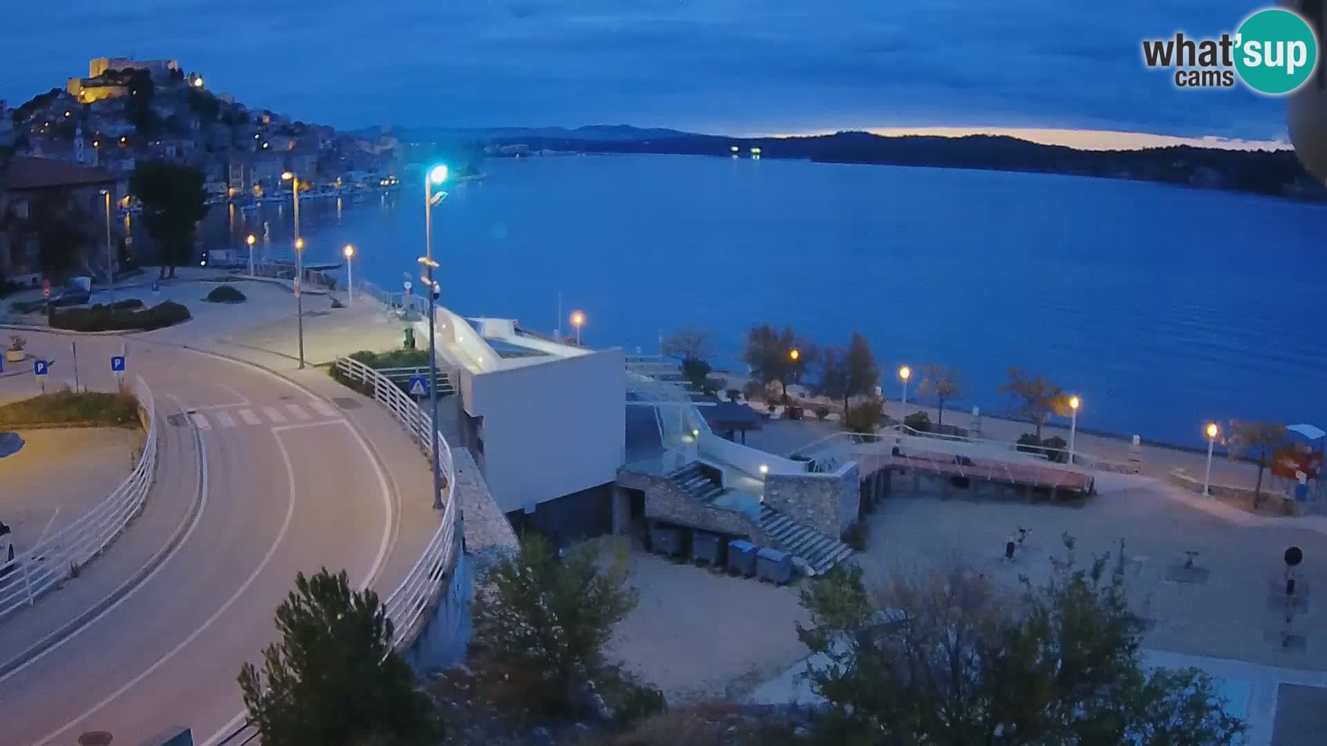 Kamera v živo Šibenik plaža Banj