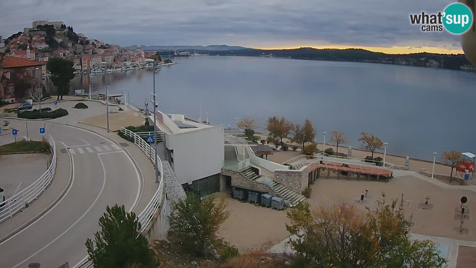 Web kamera Šibenik plaža Banj