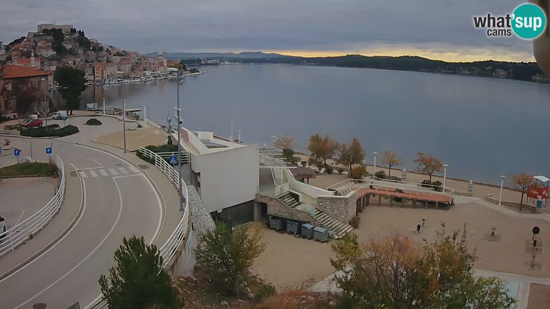 Web kamera Šibenik plaža Banj