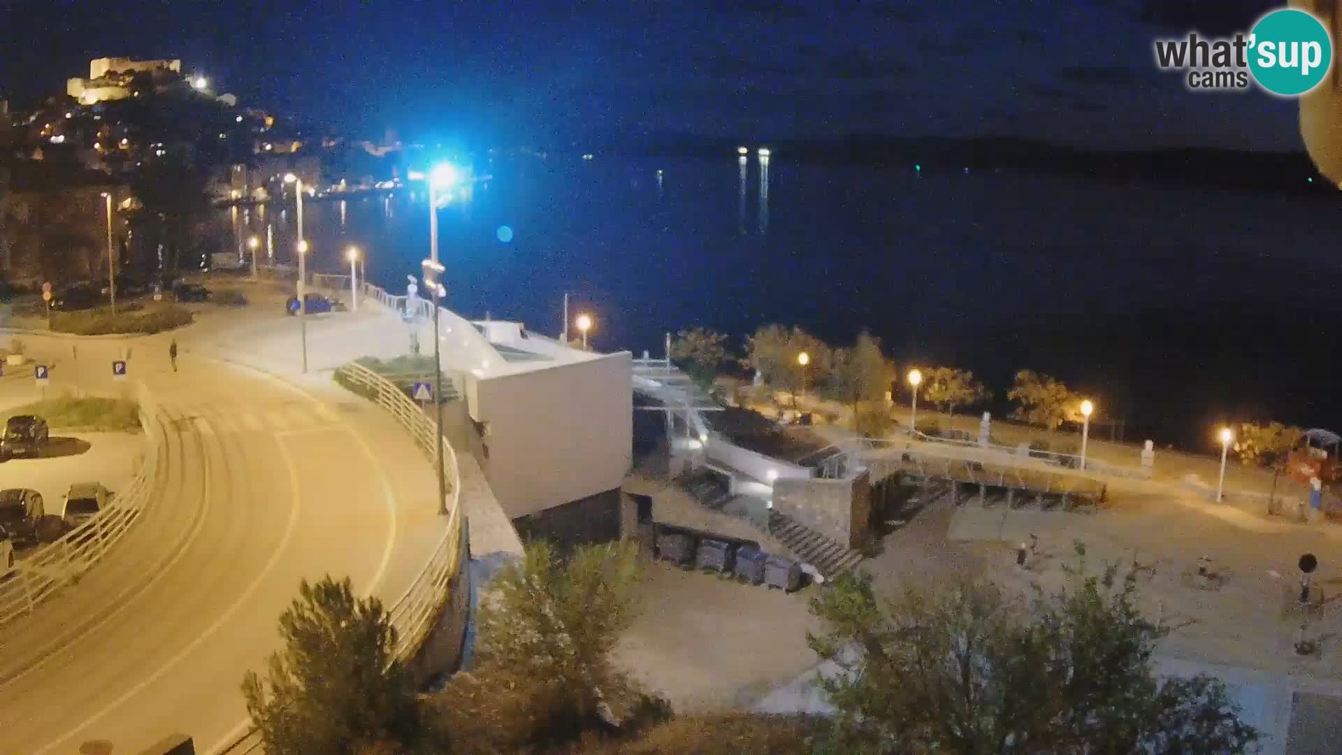 Livecam Sibenico spiaggia Banj