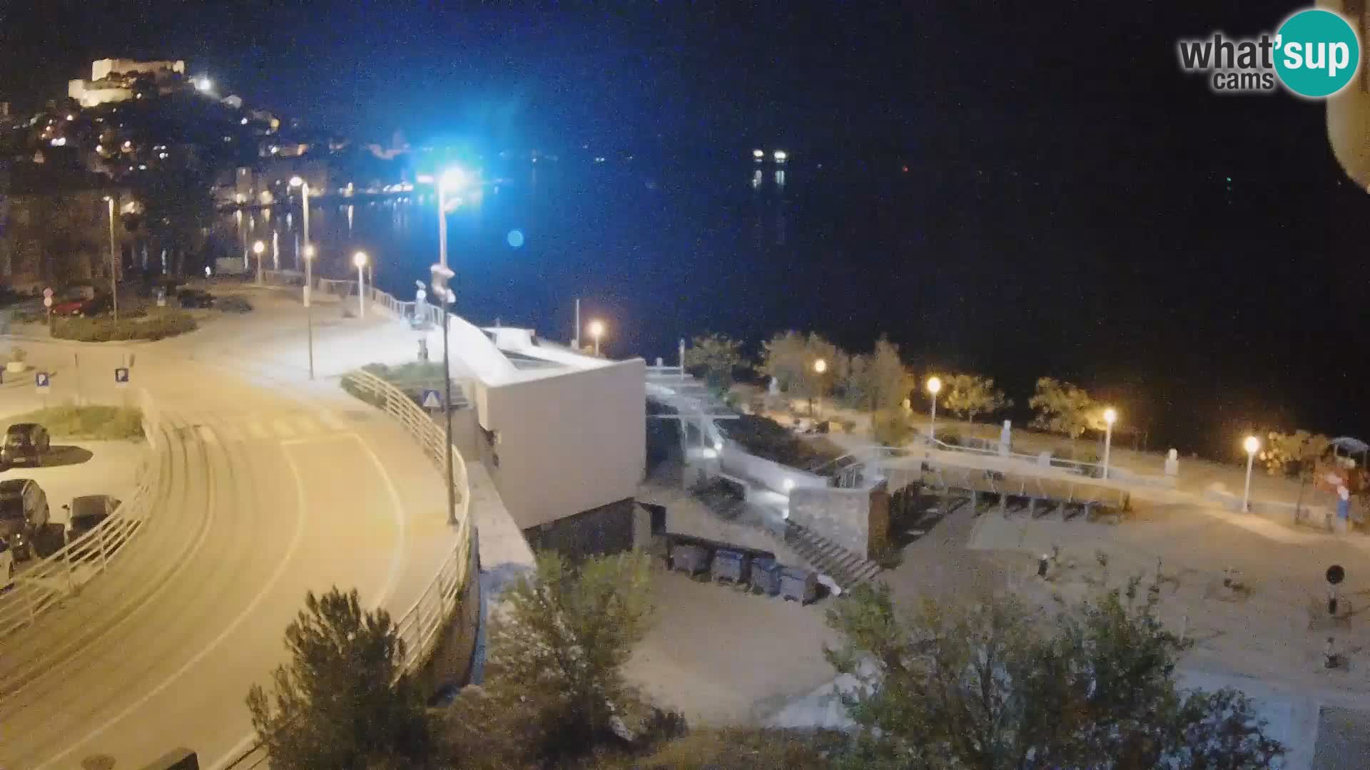 Livecam Sibenico spiaggia Banj