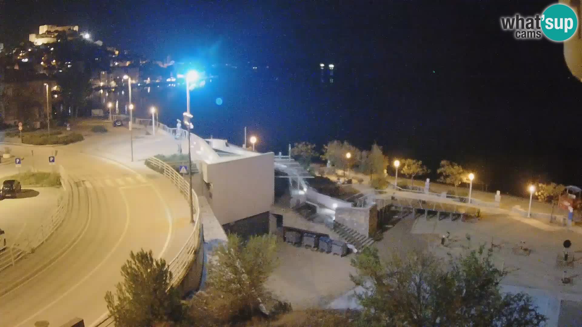 Livecam Sibenico spiaggia Banj