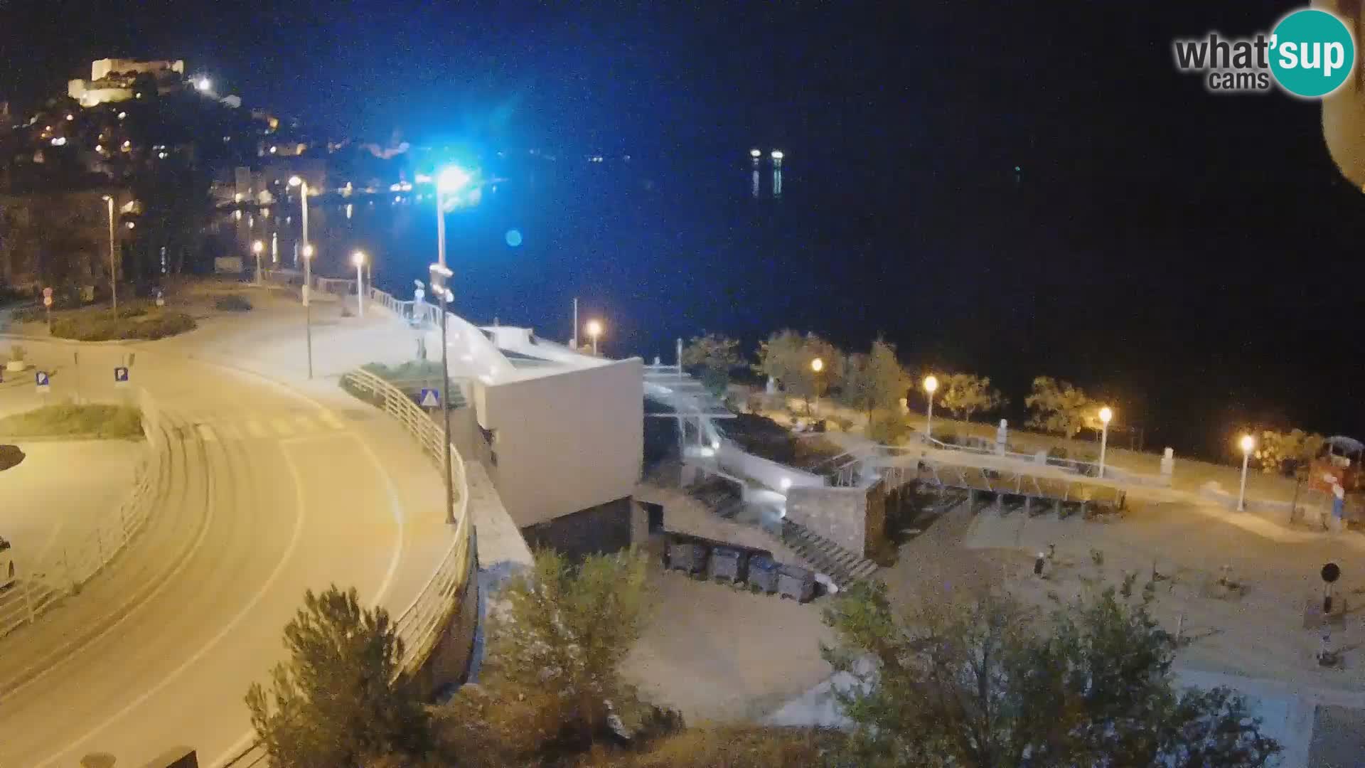 Webcam Šibenik Strand Banj