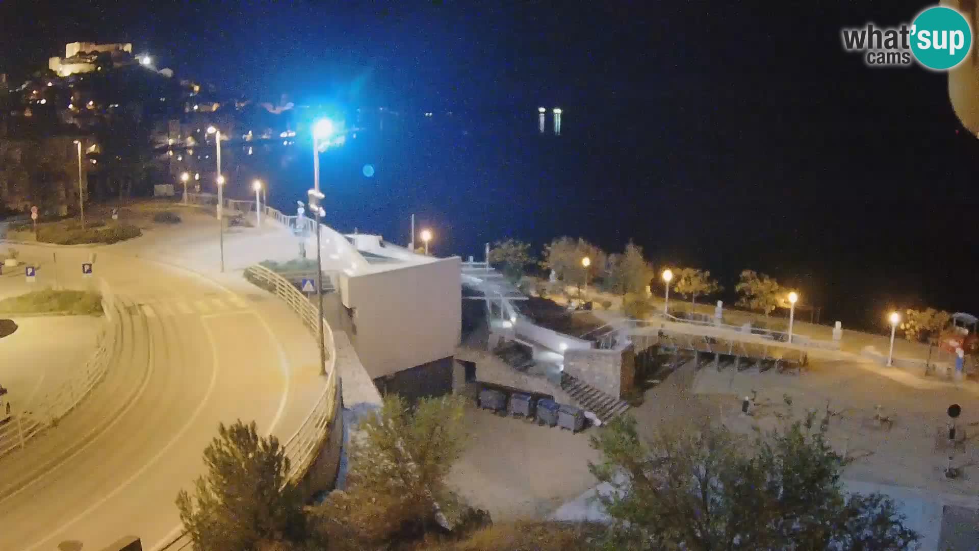 Webcam Šibenik Strand Banj