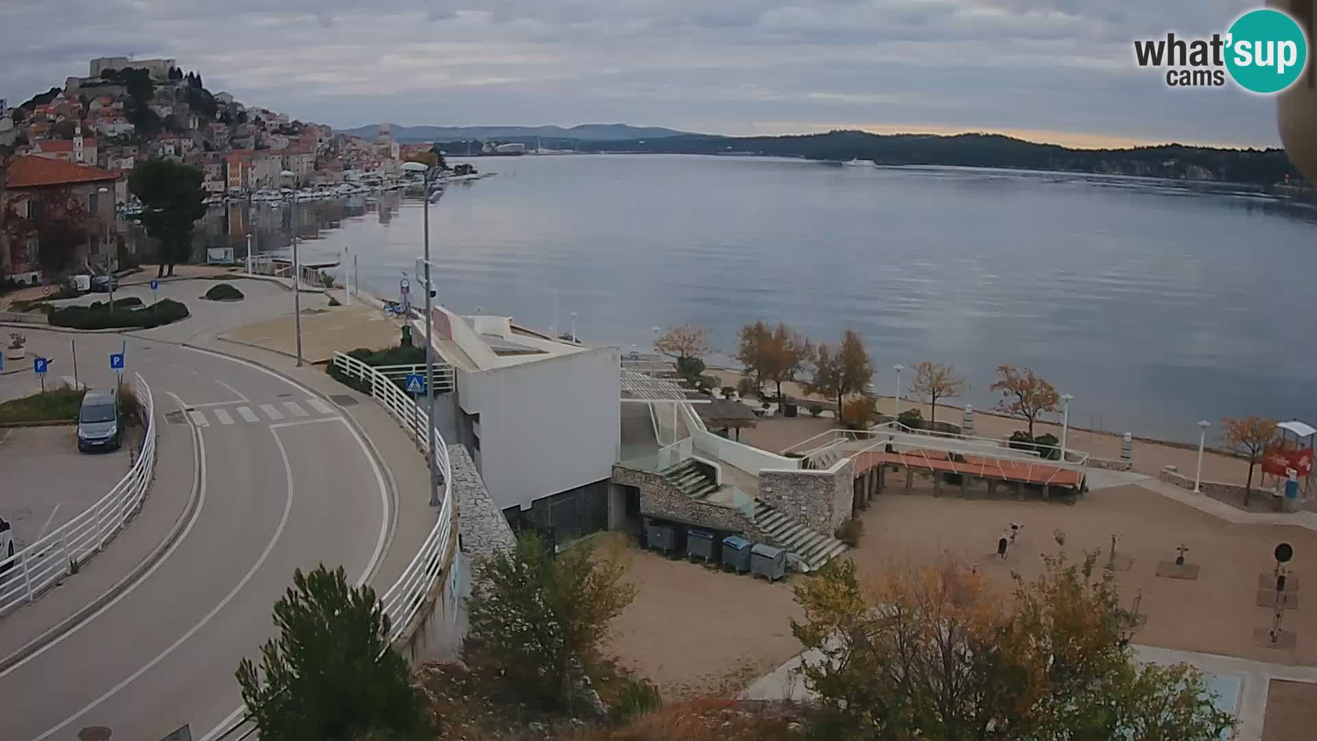 Kamera v živo Šibenik plaža Banj